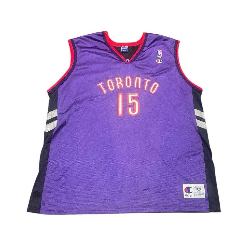 Champion Vintage Toronto Raptors Vince Carter #15 Champion NBA Jersey Size US XXL / EU 58 / 5 - 1 Thumbnail