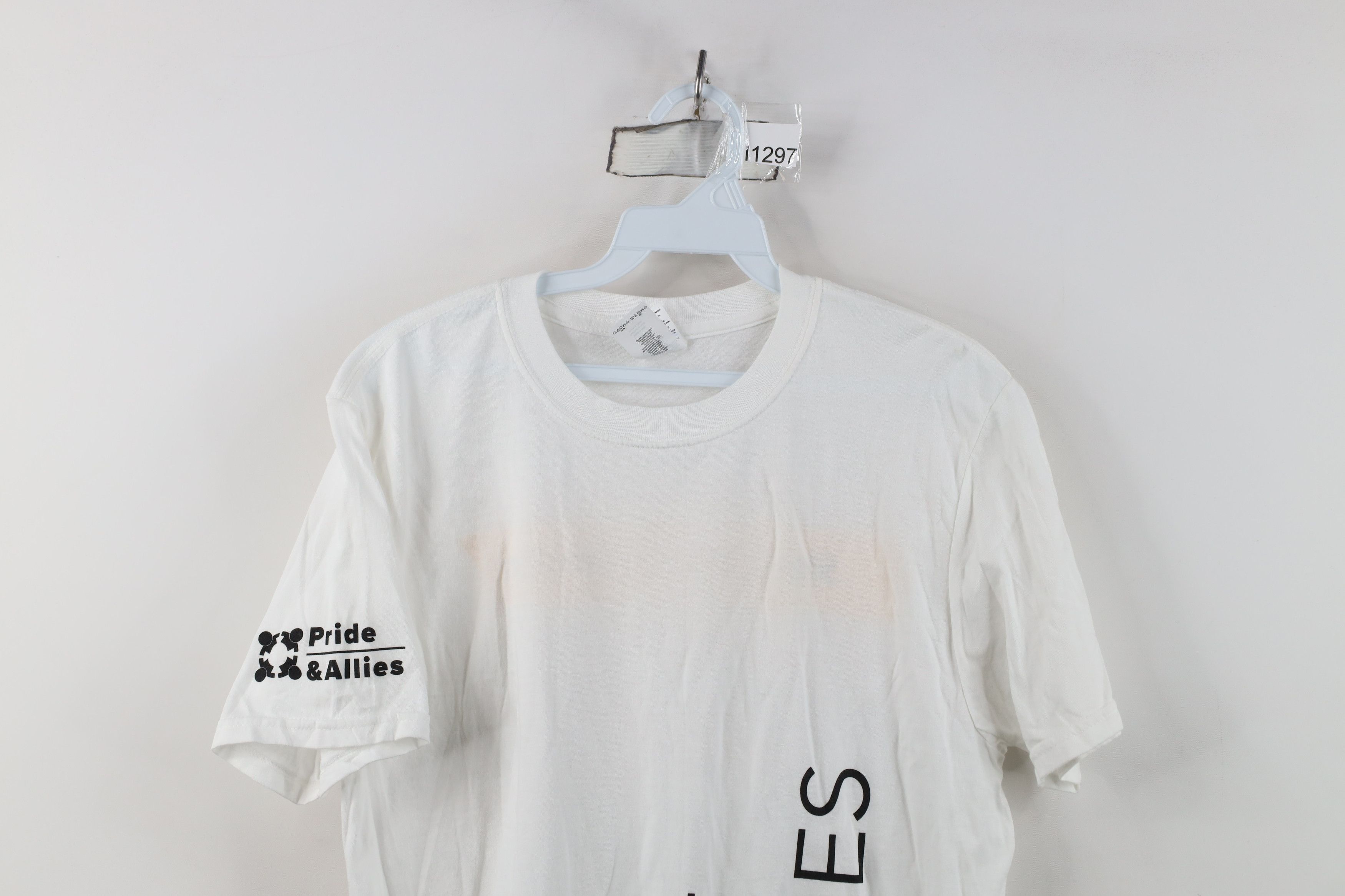 Vintage Stanley Black & Decker Allies Rainbow Gay T-Shirt White Size M / US 6-8 / IT 42-44 - 2 Thumbnail
