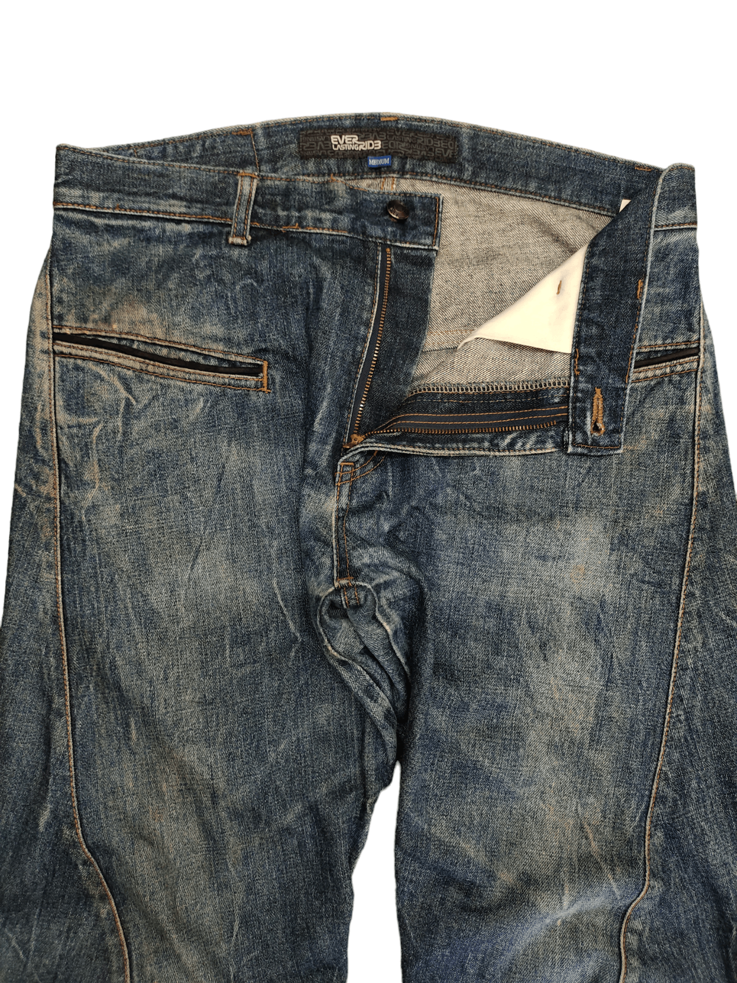 Japanese Brand Elr Japan Navajo Curved Denim Pants Ppfm Undercover Style Size US 34 / EU 50 - 15 Thumbnail