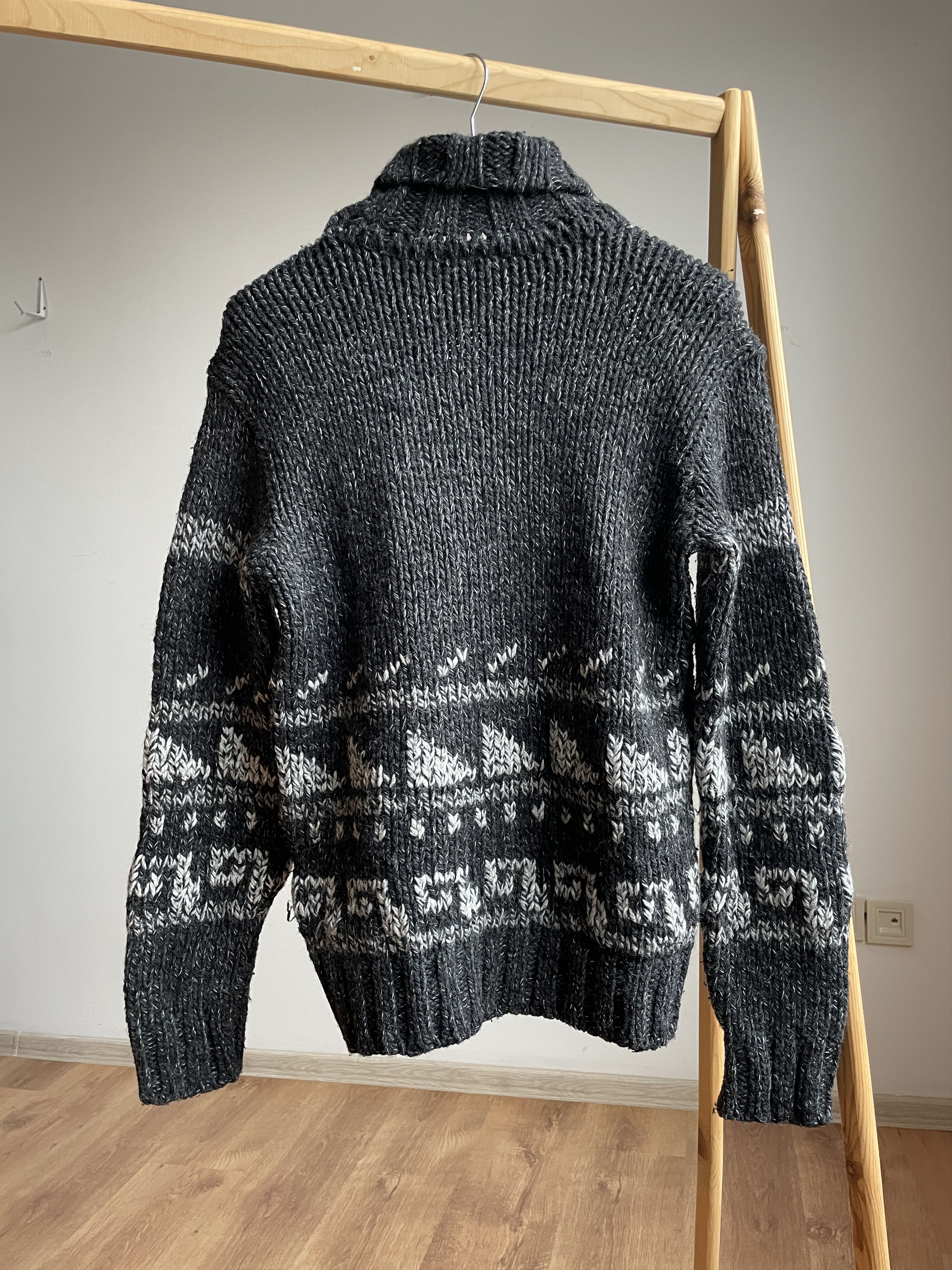 O'Neill O'Neill Vintage 00's Heavy Knit Roll Neck Wool Sweater Size US M / EU 48-50 / 2 - 2 Thumbnail