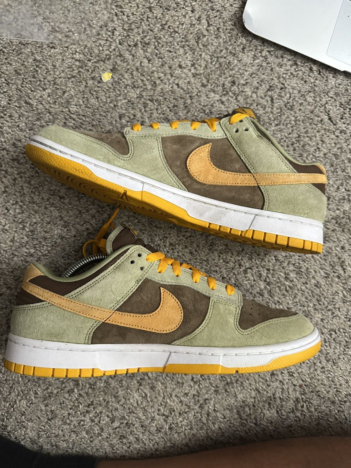 Nike Nike dunk low dusty olive green brown white - size 10 Size US 10 / EU 43 - 2 Thumbnail
