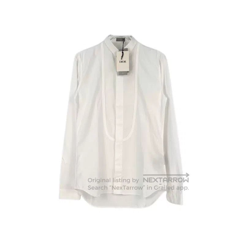 Dior Dior Size 38 Plain white shirt Size US XXS / EU 40 - 1 Thumbnail