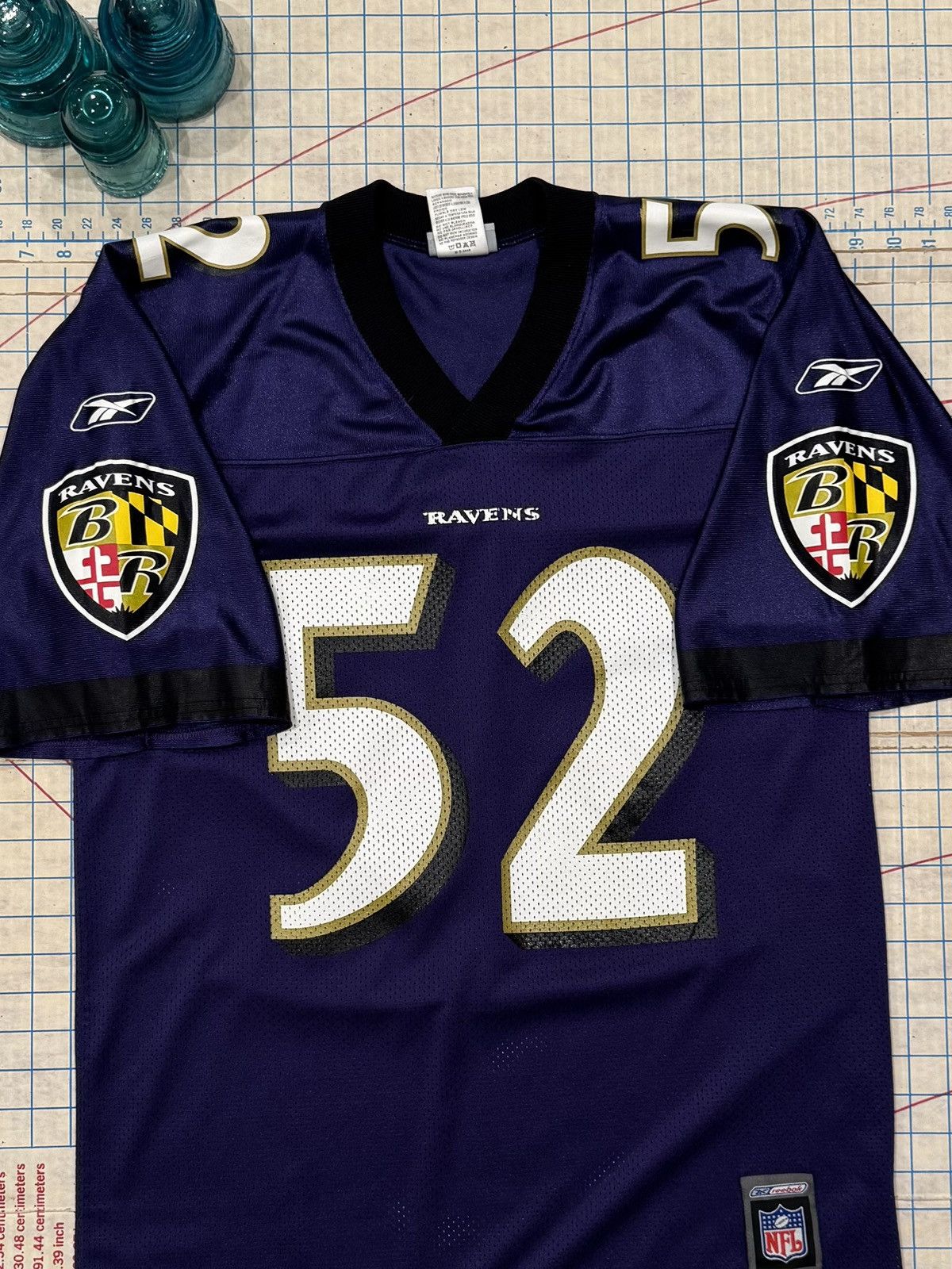 Reebok Reebok Baltimore Ravens Ray Lewis Jersey Mens Size Medium Size US M / EU 48-50 / 2 - 8 Thumbnail
