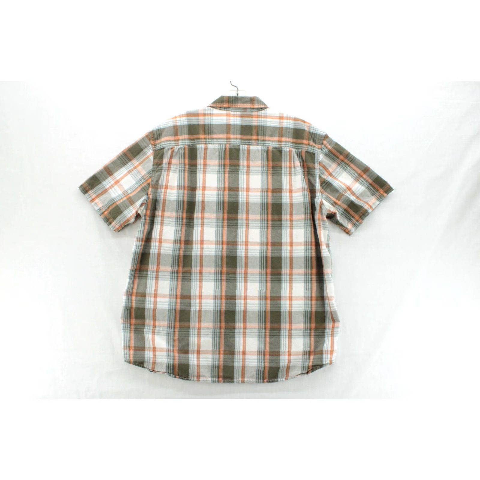 Carhartt Carhartt Shirt Mens XL Brown Plaid Short Sleeve Relaxed Fit Work Ranch Farmer Shirt Button-Up Casual Wear Mens XL Brown Plaid Workwear Size US XL / EU 56 / 4 - 6 Thumbnail