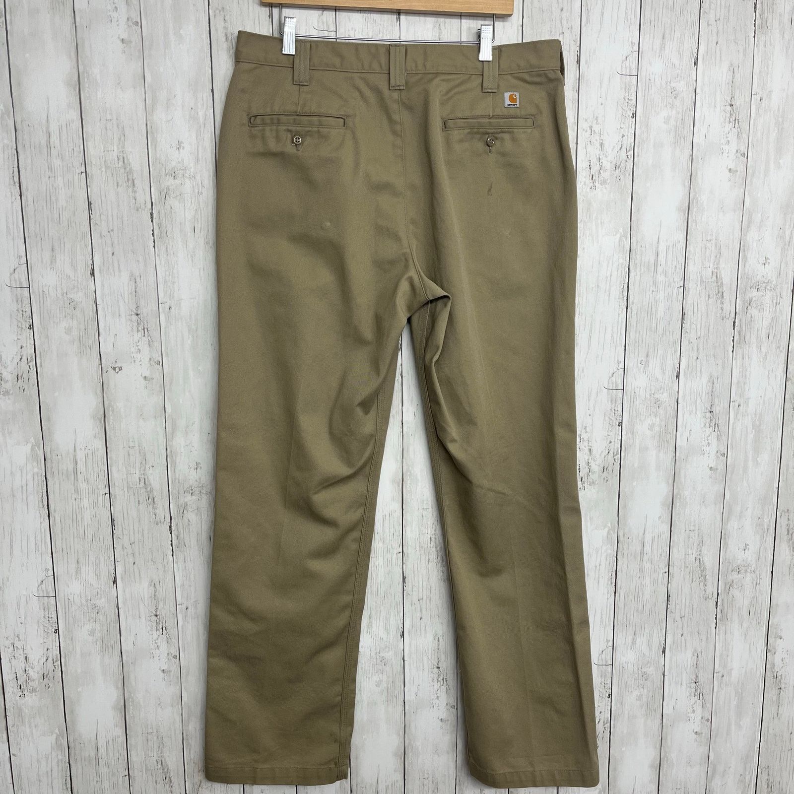 Carhartt Carhartt Blended Twill Tan Khaki Chino Flawed Pants 32 Size US 36 / EU 52 - 2 Thumbnail