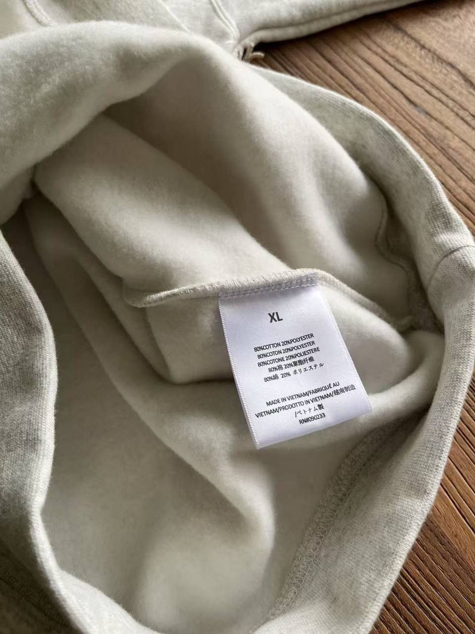 Fear of God Fear of God Hoodies "Light Oatmeal"Size M Size US M / EU 48-50 / 2 - 6 Thumbnail