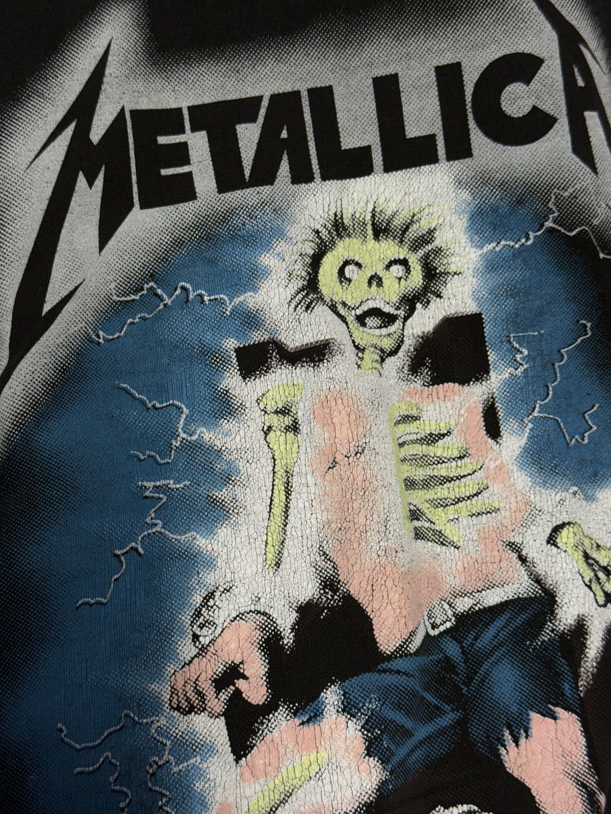 Vintage Vintage 1994 Metallica Ride The Lightning Band T-Shirt Large Size US L / EU 52-54 / 3 - 5 Thumbnail