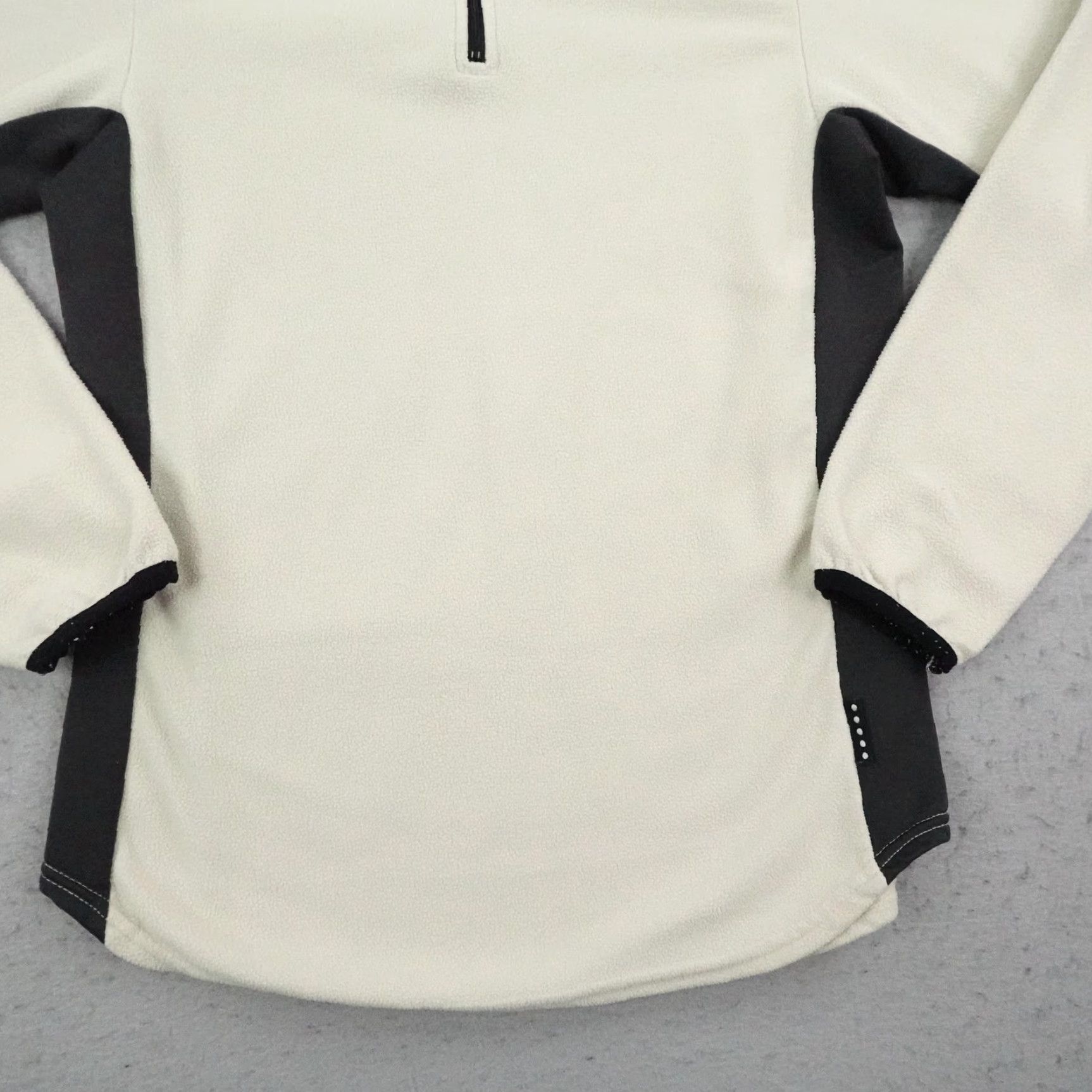 Nike VINTAGE Nike Sweater Womens Small White Alpha Project 1/4 Zip Pullover Fleece Size S / US 4 / IT 40 - 4 Thumbnail