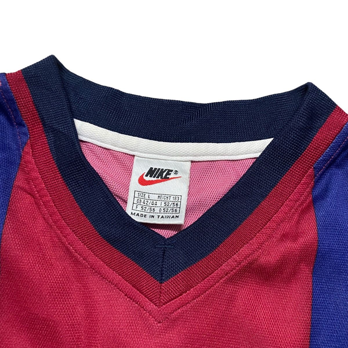 Vintage Vintage Fc Barcelona Jersey Home 1998 Size US L / EU 52-54 / 3 - 8 Thumbnail