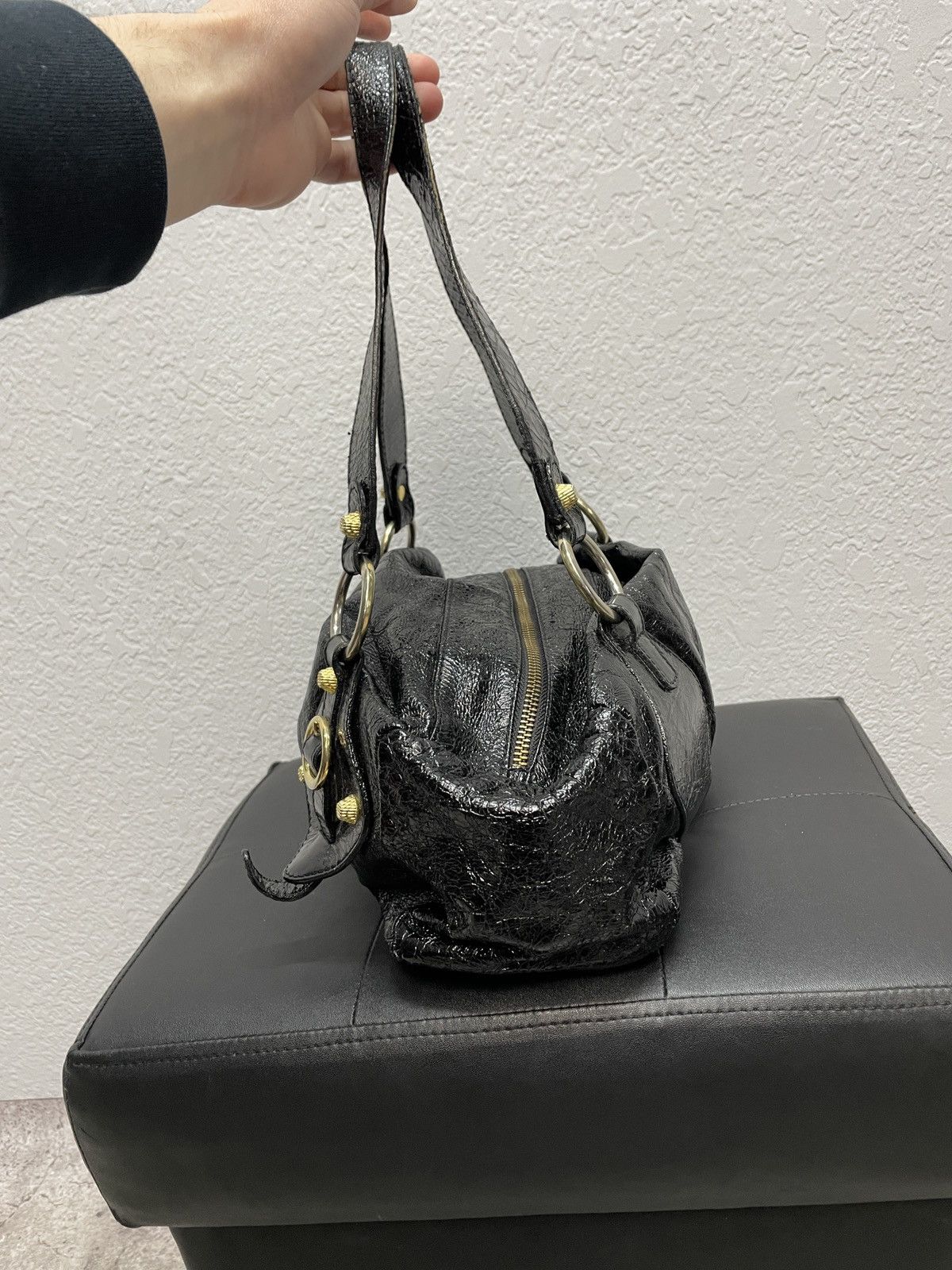 Japanese Brand × KMRii × Vintage Vintage Y2K If Six Was Nine Like Kmrii Leather Bag Size ONE SIZE - 14 Thumbnail
