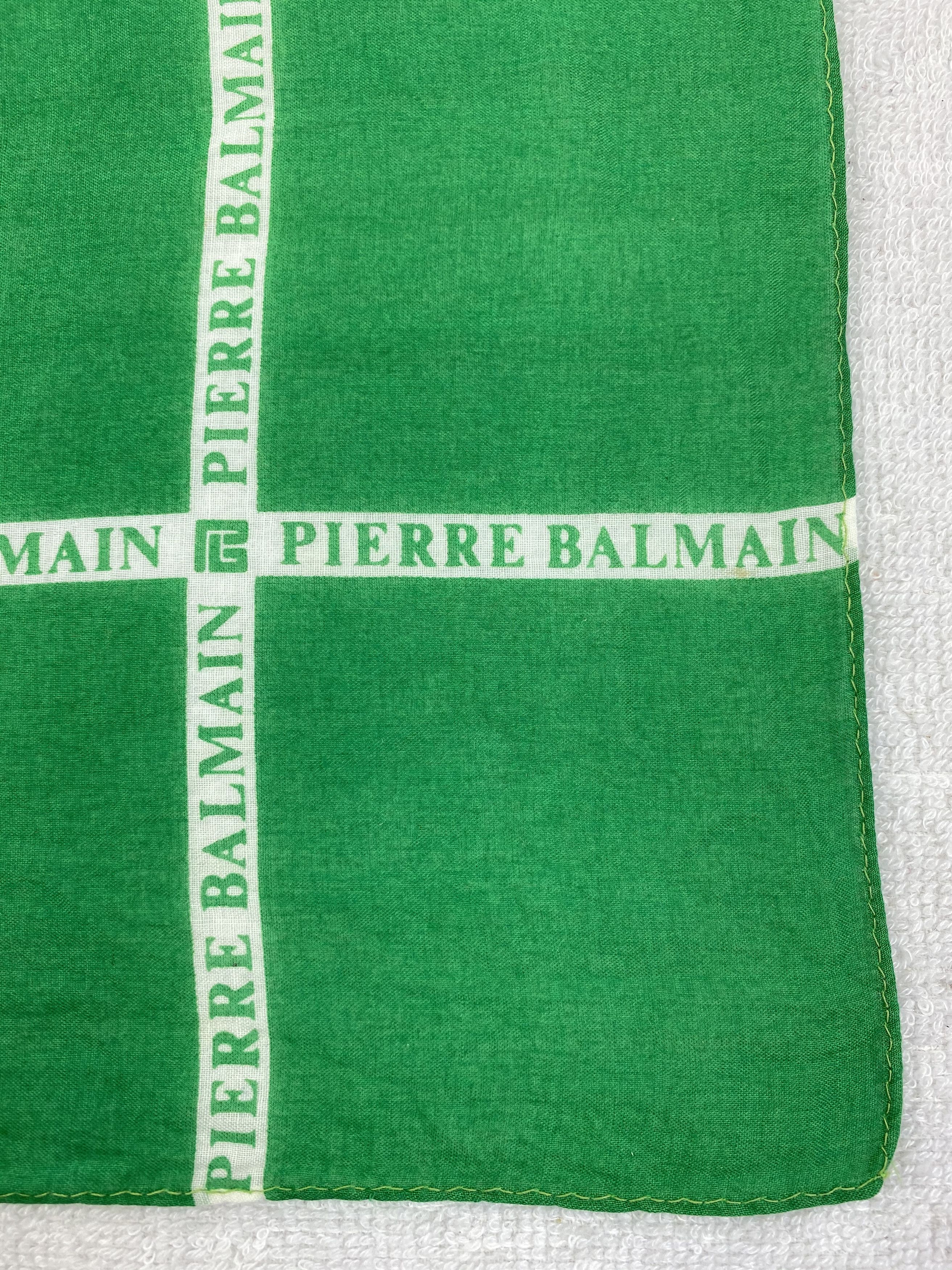 Pierre Balmain × Vintage Pierre Balmain Handkerchief / Bandana / Neckerchief Size ONE SIZE - 5 Thumbnail