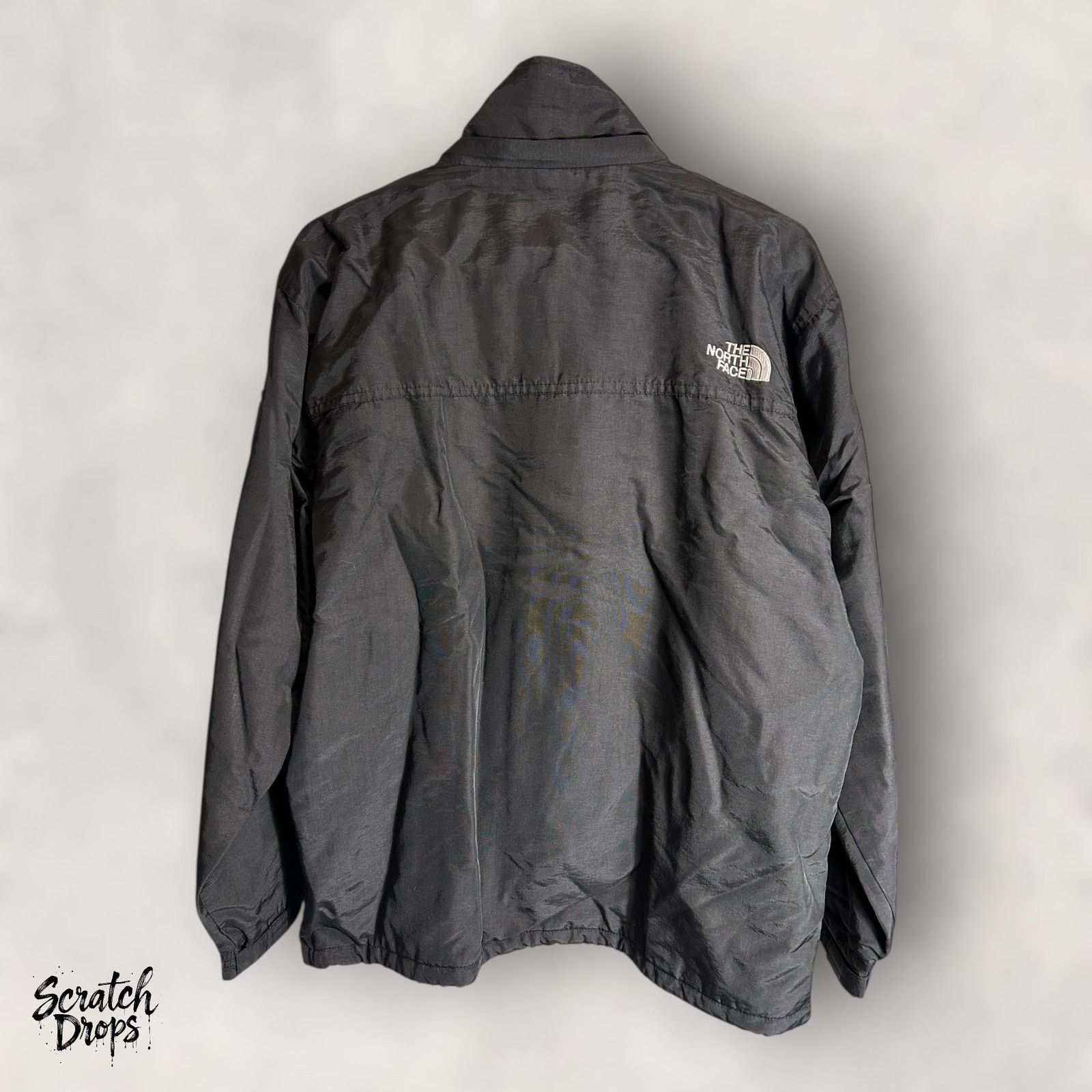 The North Face The North Face Men's Black Windbreaker Jacket L Lightweight Size US L / EU 52-54 / 3 - 3 Thumbnail