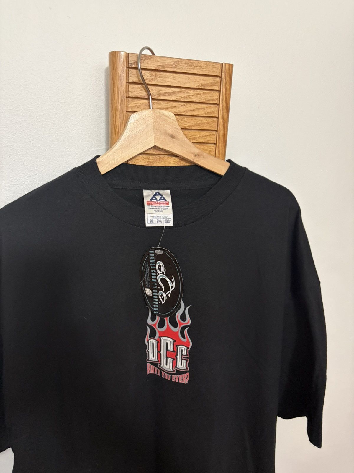 Alstyle Vintage 2003 Y2K Orange County Choppers West Coast Shirt NWT Size US XXL / EU 58 / 5 - 6 Thumbnail