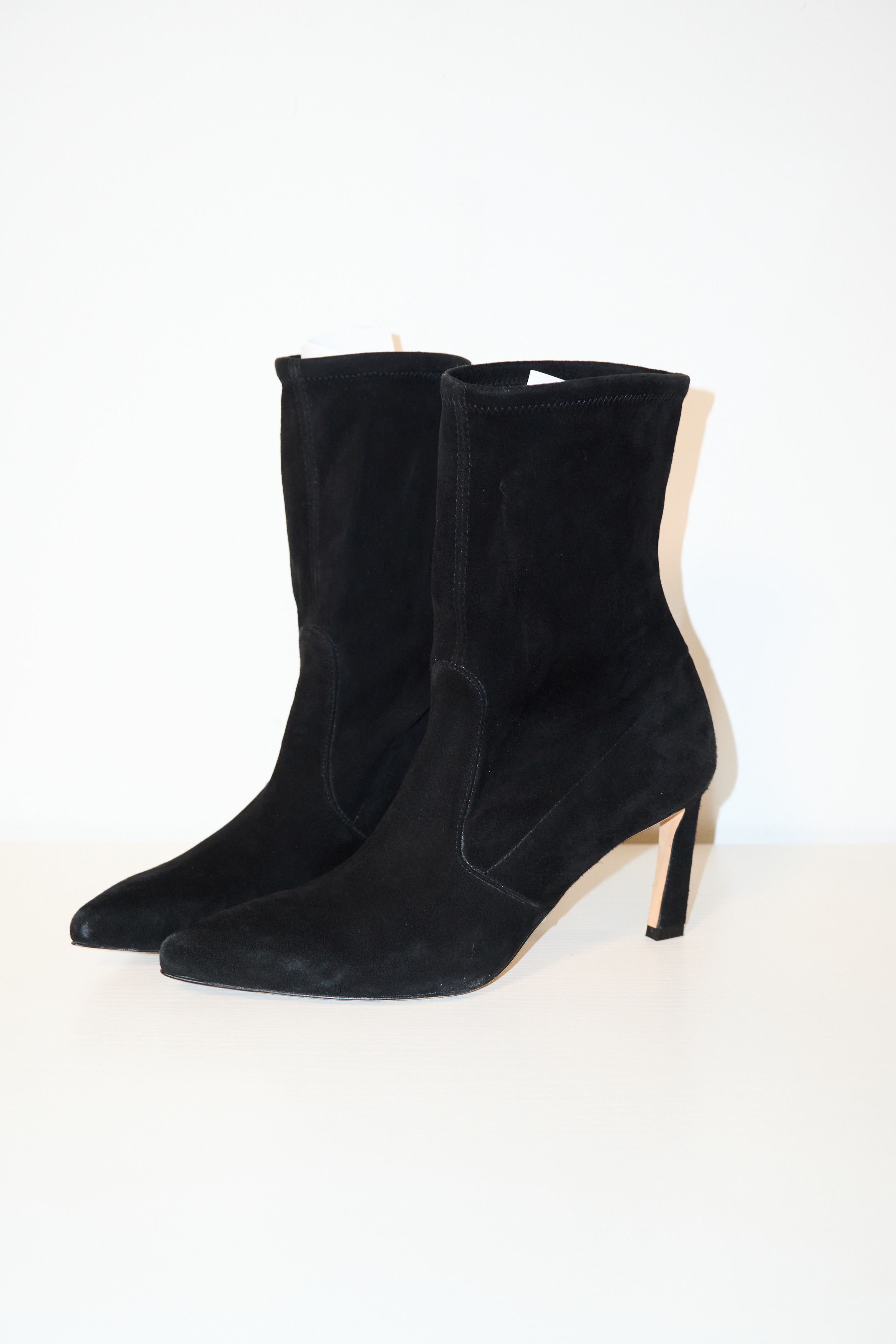Stuart Weitzman velvet heel boots Size US 8 / IT 38 - 3 Thumbnail