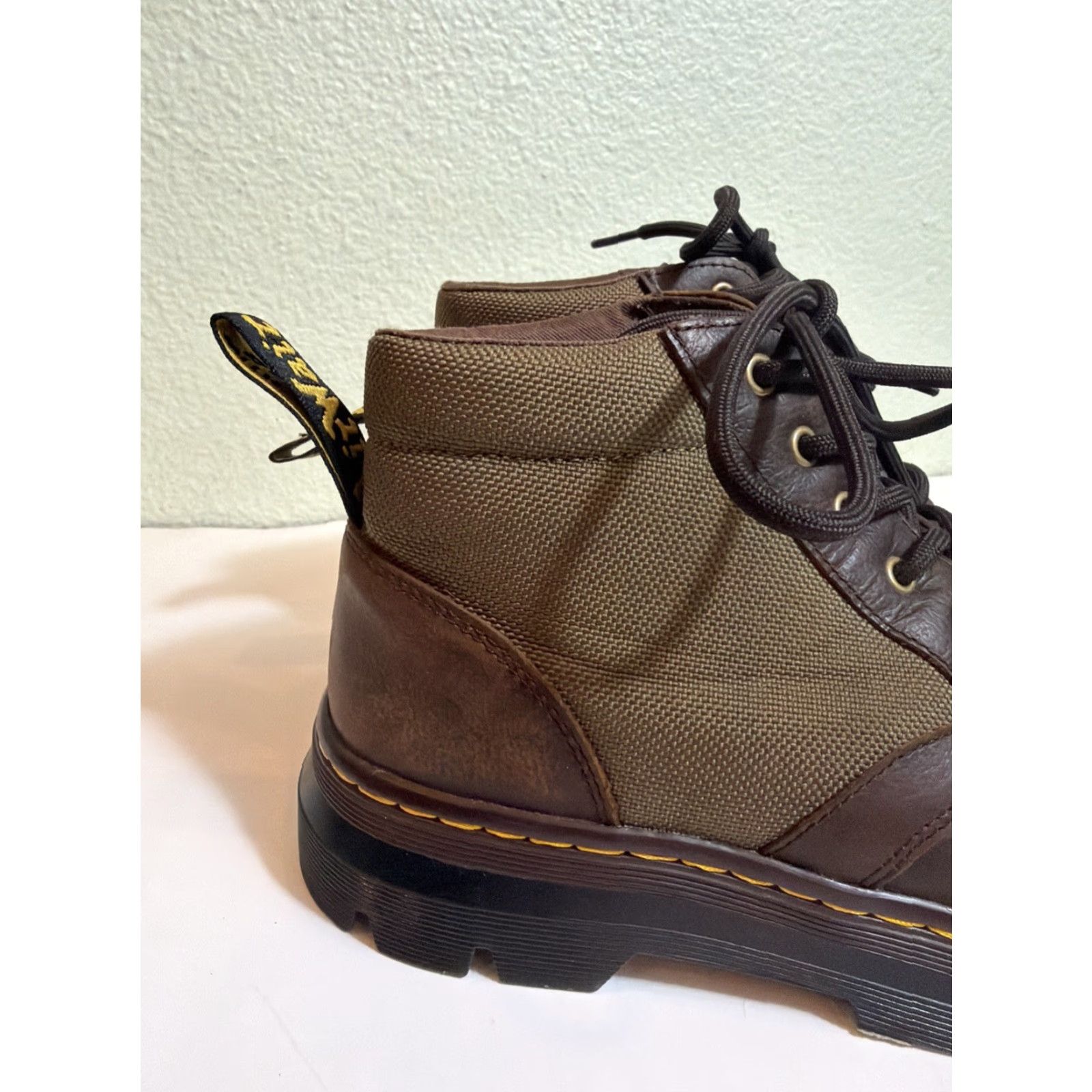 Dr. Martens Dr. Martens Men Bonny II Boots Ankle Brown Leather Round Toe Lace Up Casual Fashion 7 M Mens Boots Size US 7 / EU 40 - 4 Thumbnail