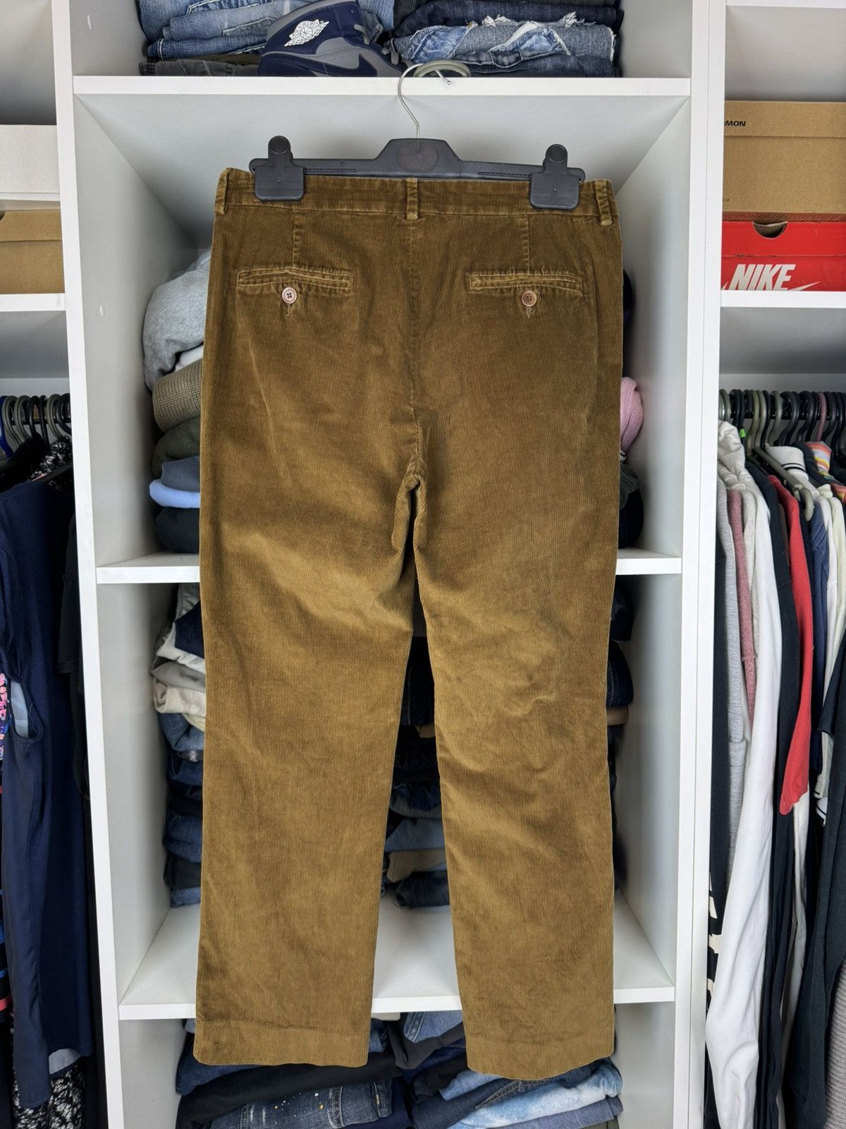 Weekend Max Mara Weekend Max Mara High-Waisted Capri Corduroy Pants Stretch Size 28" / US 6 / IT 42 - 10 Thumbnail