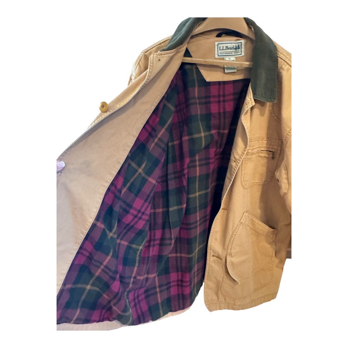 L.L. Bean LL Bean Field Coat (Barn Coat) Men's XL Made in USA Cotton Size US XL / EU 56 / 4 - 2 Thumbnail