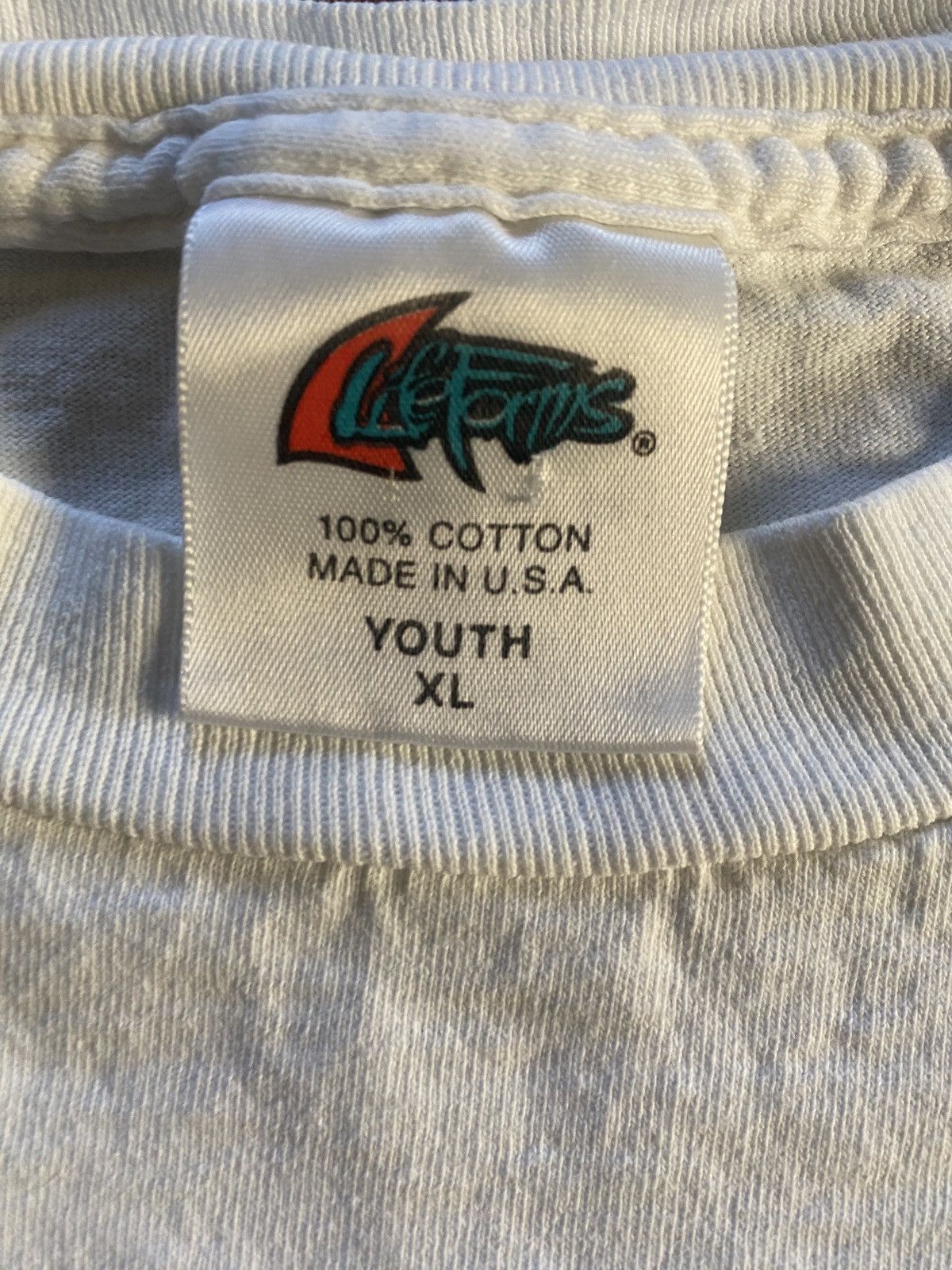 Vintage Vintage 1996 Sports Animal Soccer White Single Stitch Tee Size US M / EU 48-50 / 2 - 12 Thumbnail