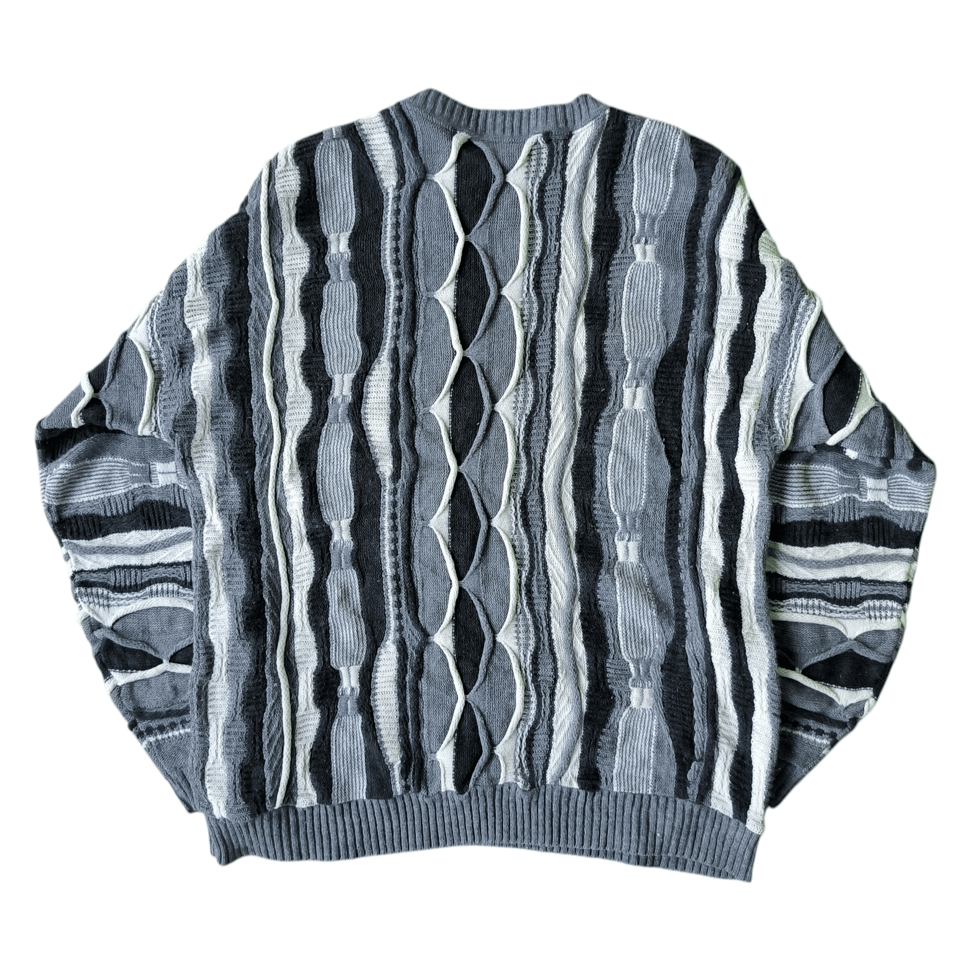 Coogi Vintage 1990s Coogi 3D Cable Knitwear Size US XL / EU 56 / 4 - 4 Thumbnail