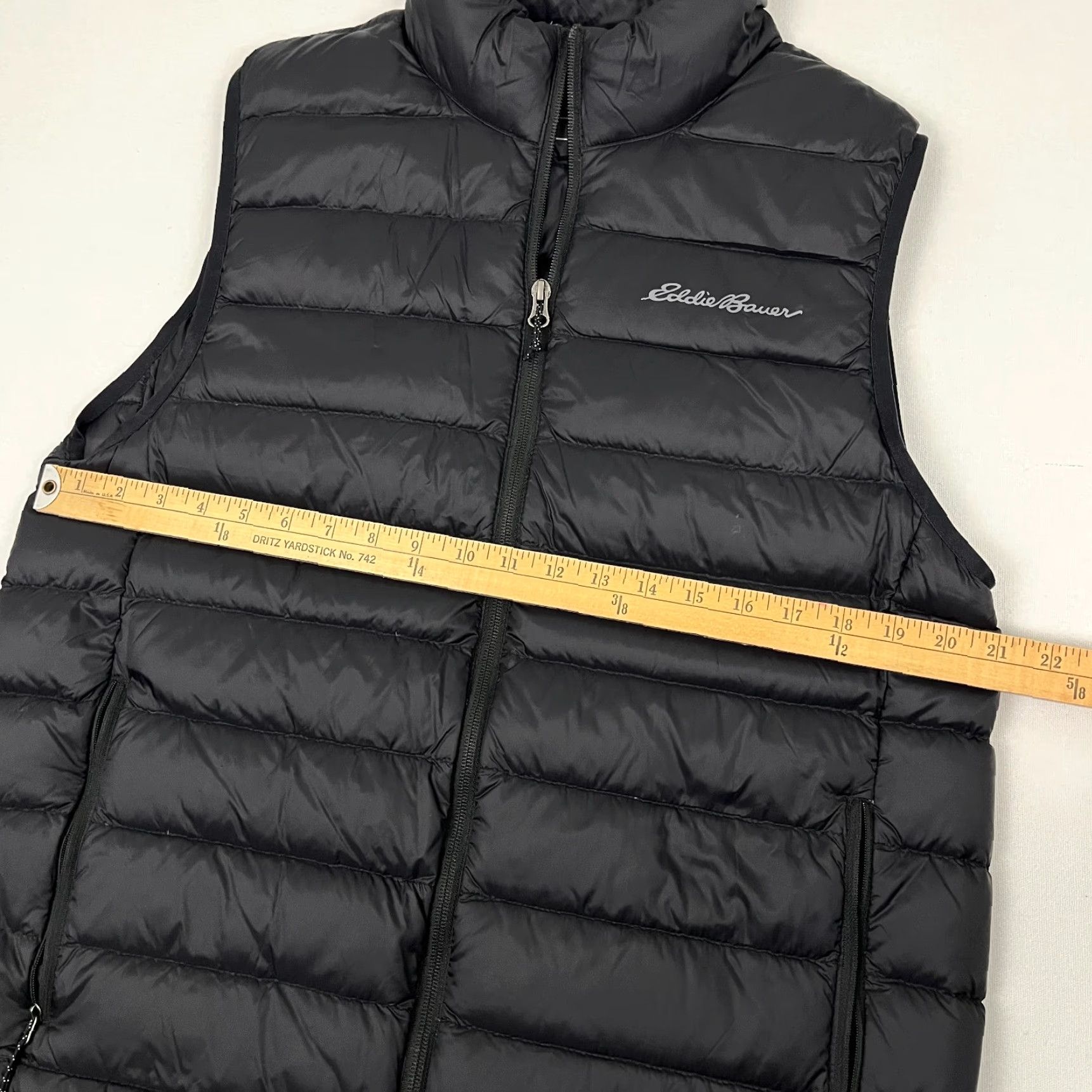 Eddie Bauer Eddie Bauer EB650 Down Puffer Vest Medium Dark Gray Waterfowl Hiking Quilted Mens Size US M / EU 48-50 / 2 - 6 Thumbnail