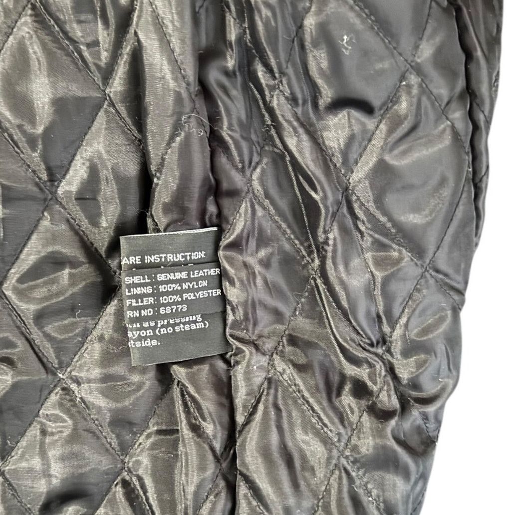 Other Triage Leather Jacket Sleek Winter Armor Zip Up Cold-Proof Size S / US 4 / IT 40 - 3 Thumbnail