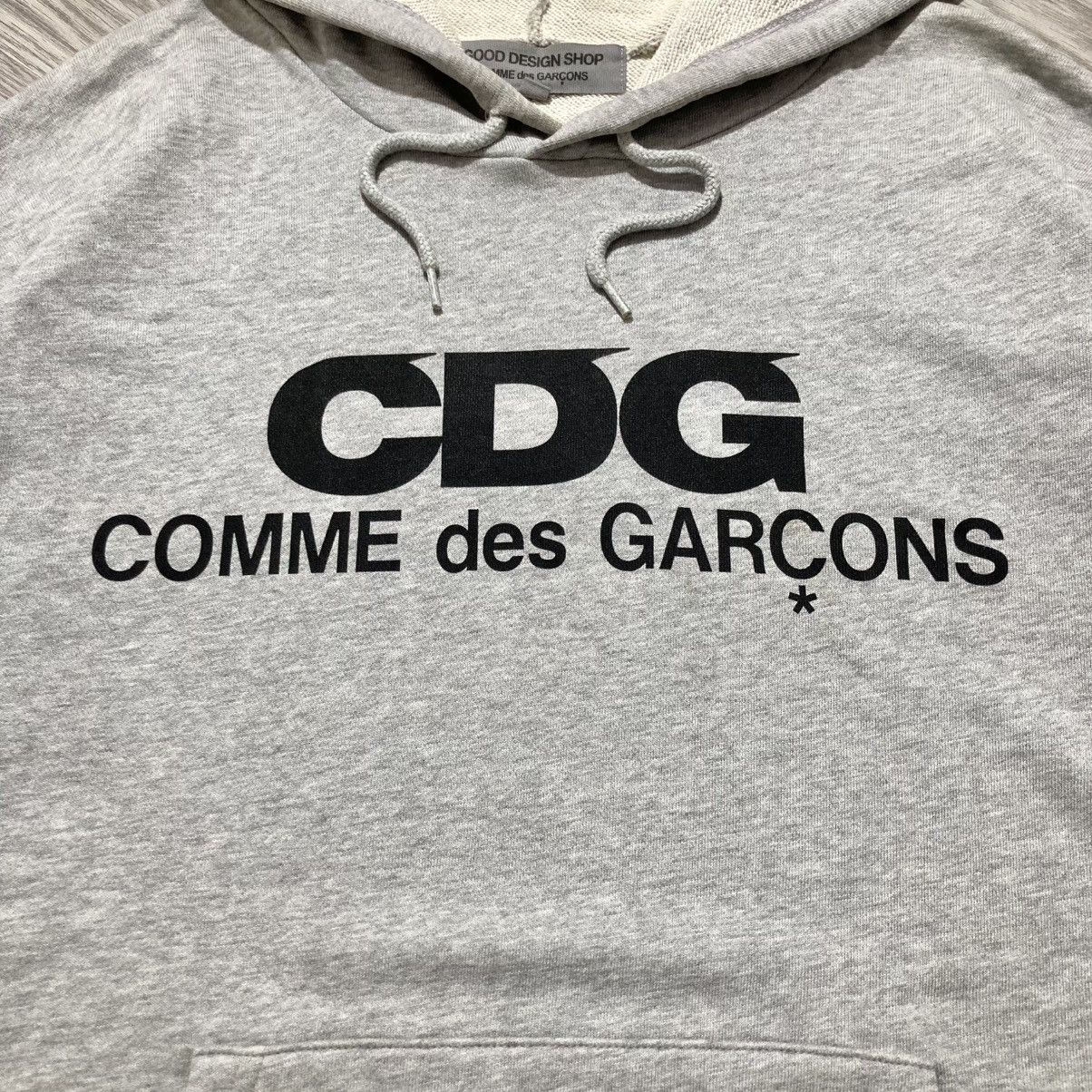 CDG by Comme des Garcons Vintage Comme Des Garcons Good Design Shop CDG Hoodie Grey Size US M / EU 48-50 / 2 - 5 Thumbnail