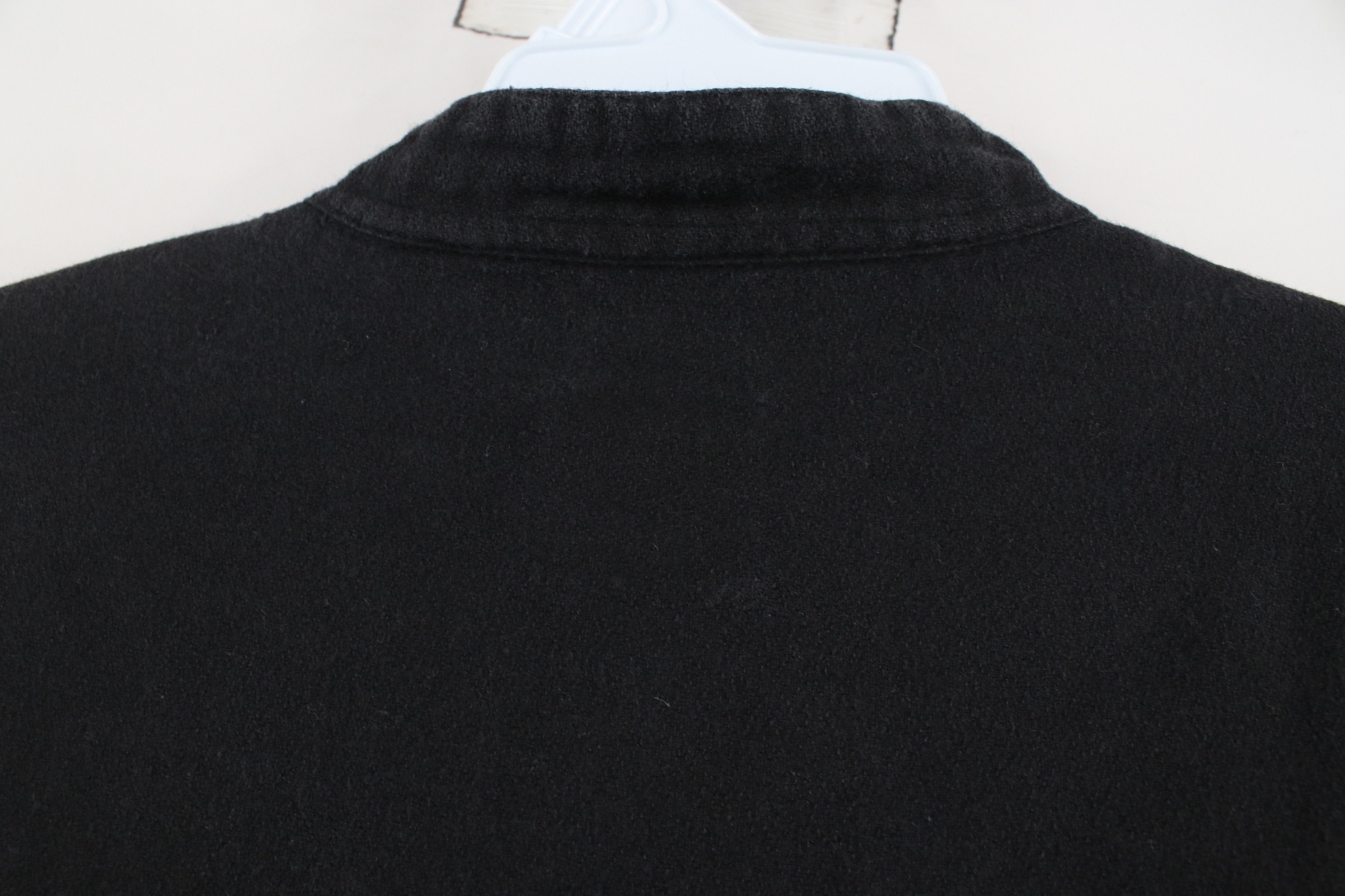 Vintage Vintage 90s Streetwear Flannel Collar Button Shirt Black Size US M / EU 48-50 / 2 - 9 Thumbnail