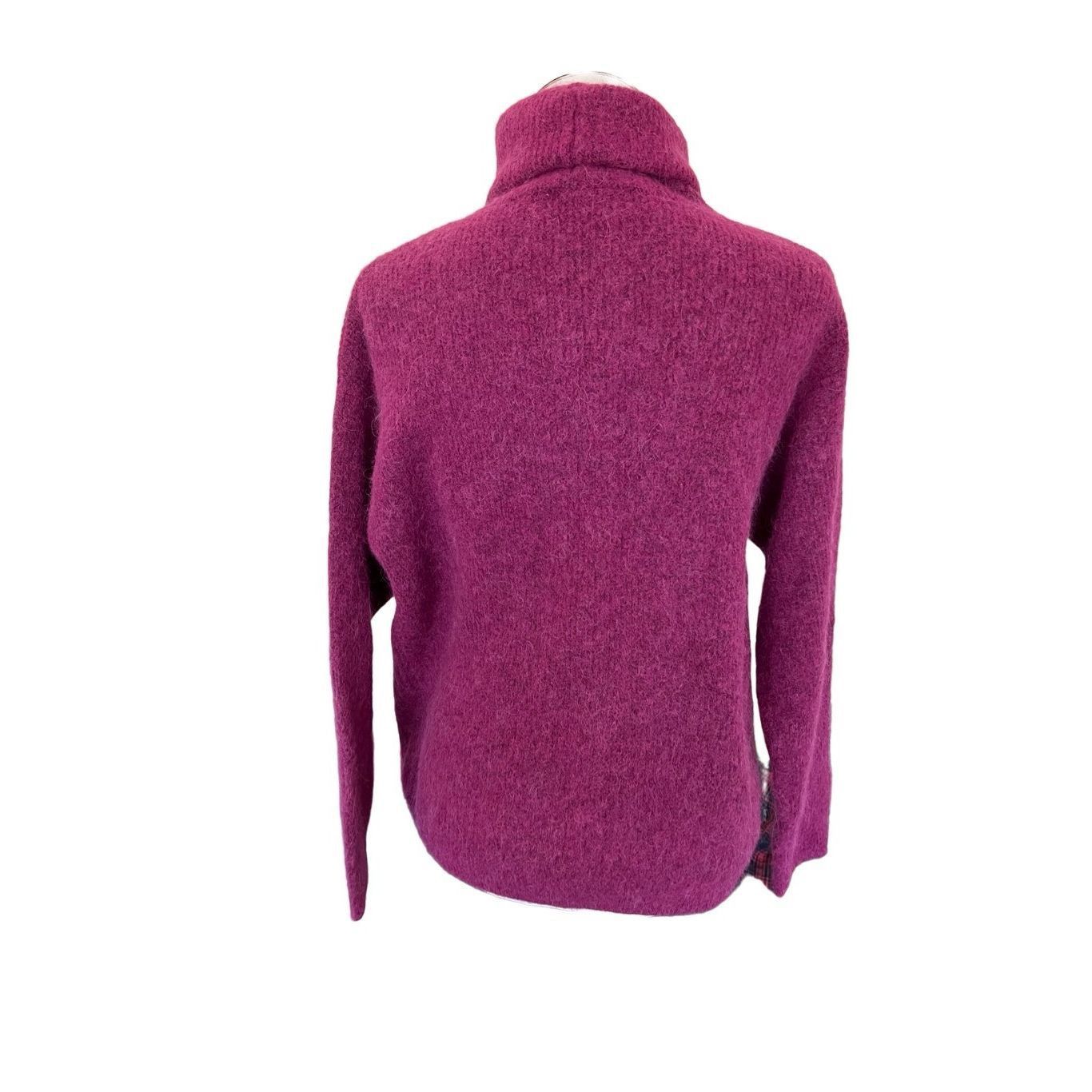 Zara Zara wool blend turtleneck sweater relax fit size S Size S / US 4 / IT 40 - 2 Thumbnail