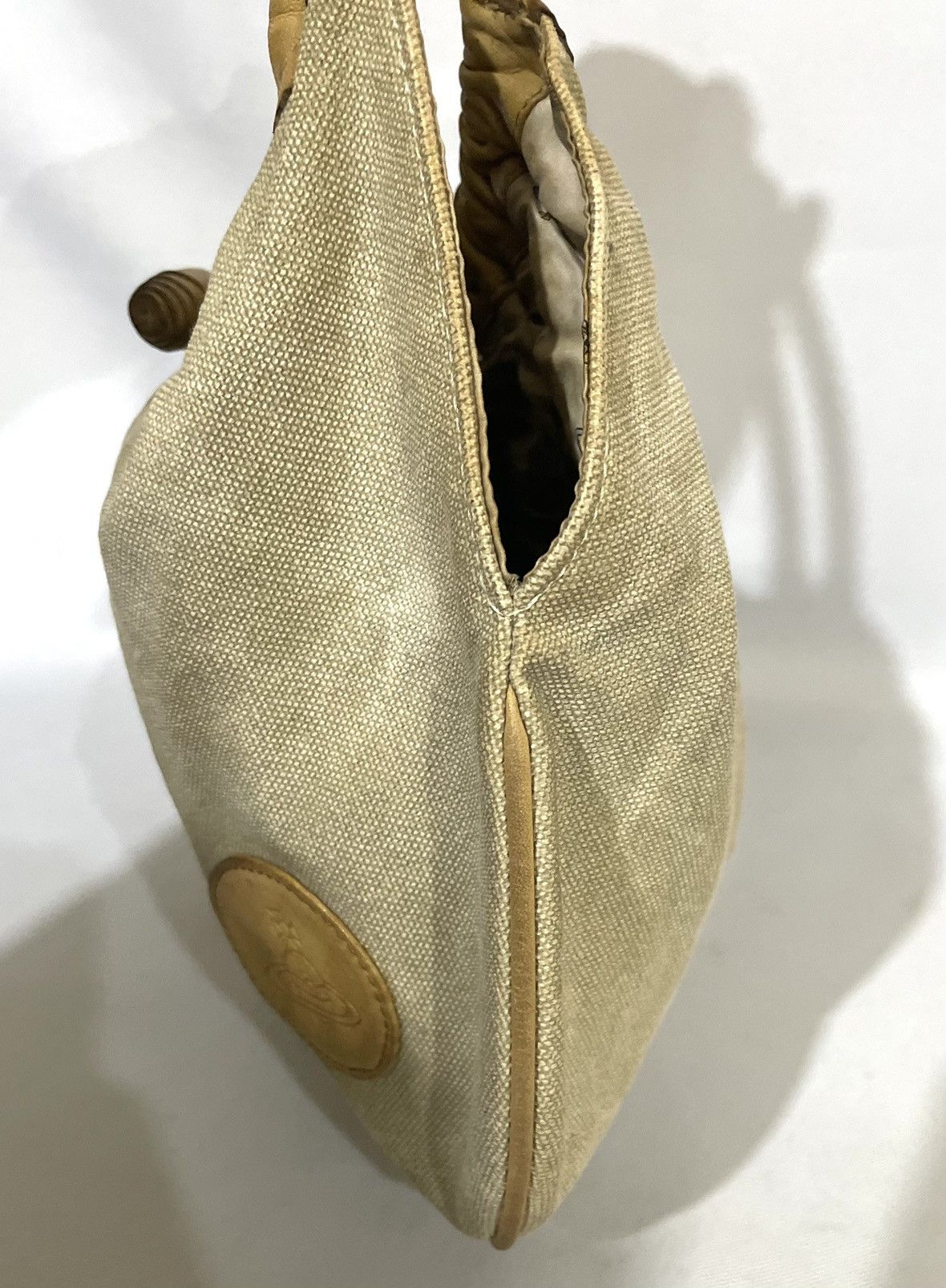 Vivienne Westwood Vintage Canvas Hobo Tote Bag - Medium Size ONE SIZE - 11 Thumbnail