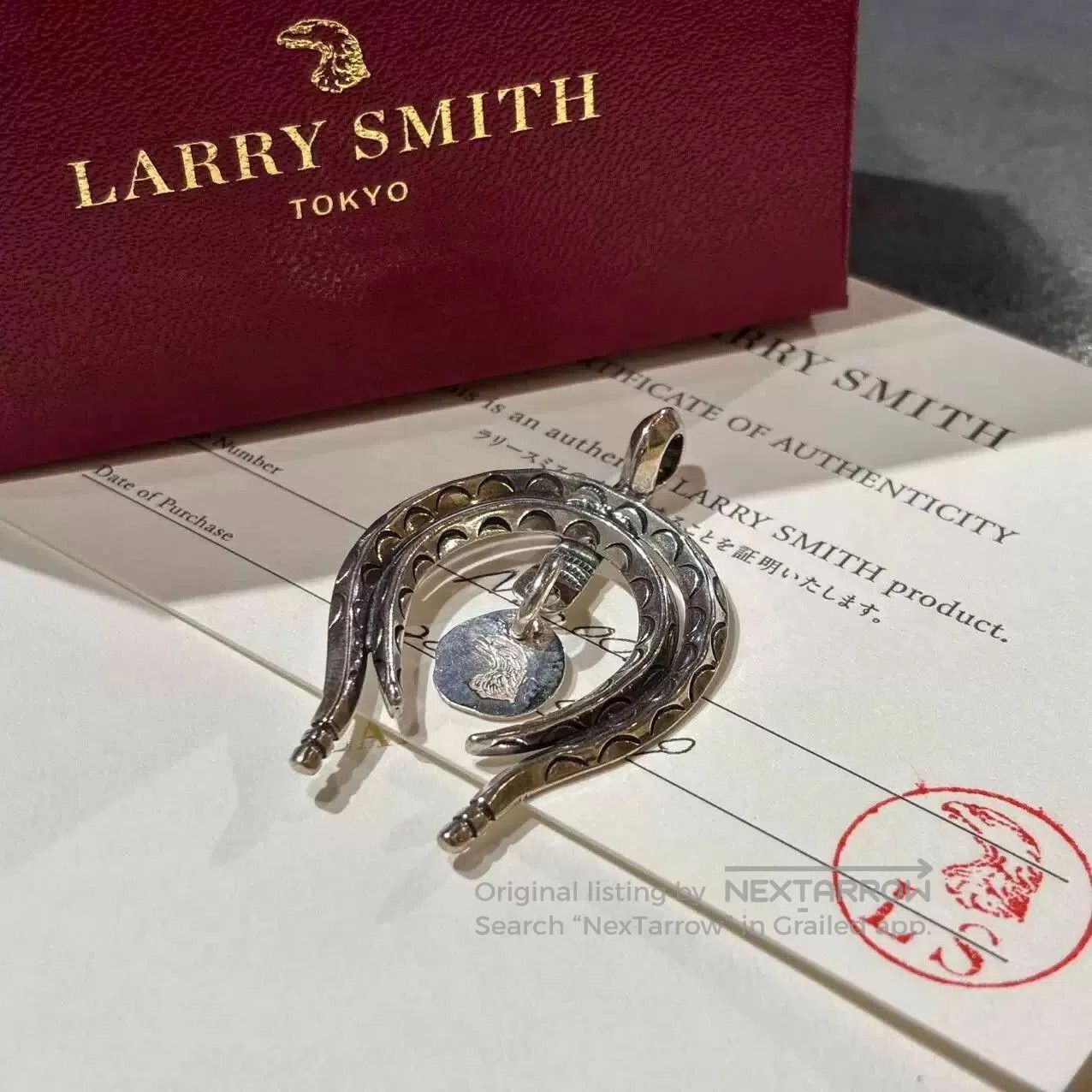 Larry Smith larry smith guardian pendant with authenticity card. Size ONE SIZE - 1 Thumbnail