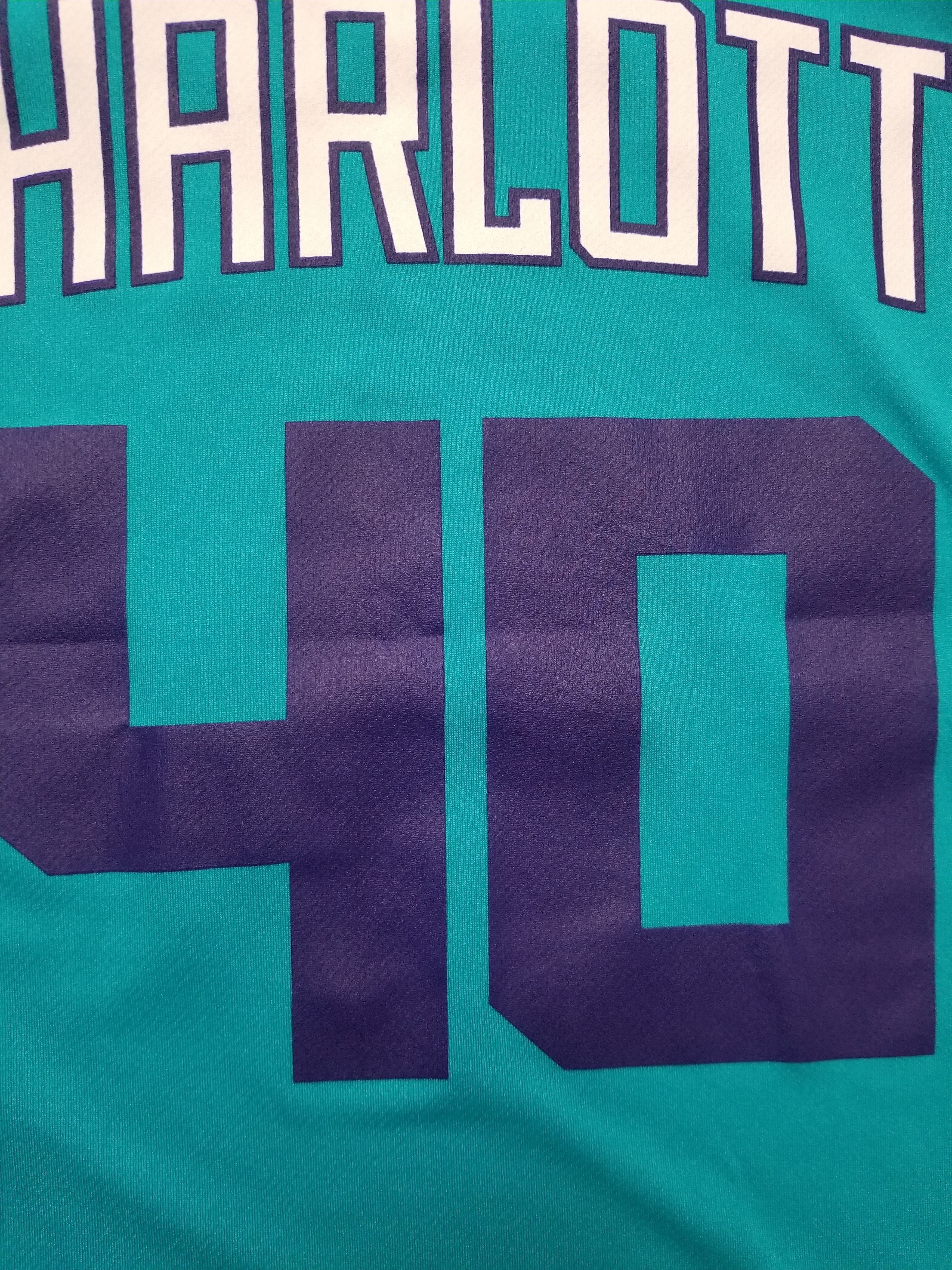 Adidas Charlotte Hornets #40 Zeller NBA Basketball Teal Jersey Size US M / EU 48-50 / 2 - 10 Thumbnail