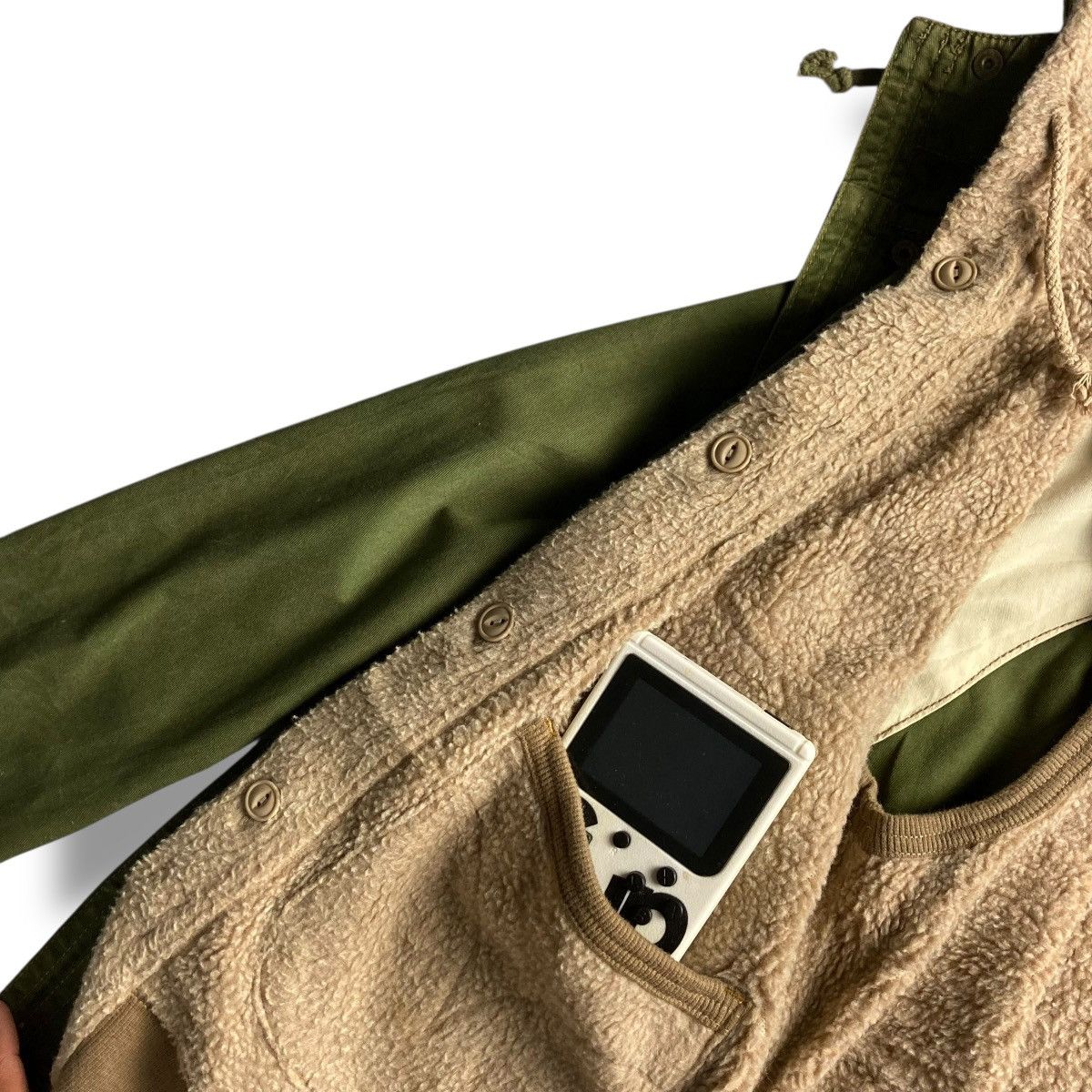 Le Grande Bleu (L.G.B.) 🇯🇵 CUBE SUGAR WORKWEAR LINED FLEECE FISHTAIL PARKA JACKET Size US M / EU 48-50 / 2 - 12 Thumbnail