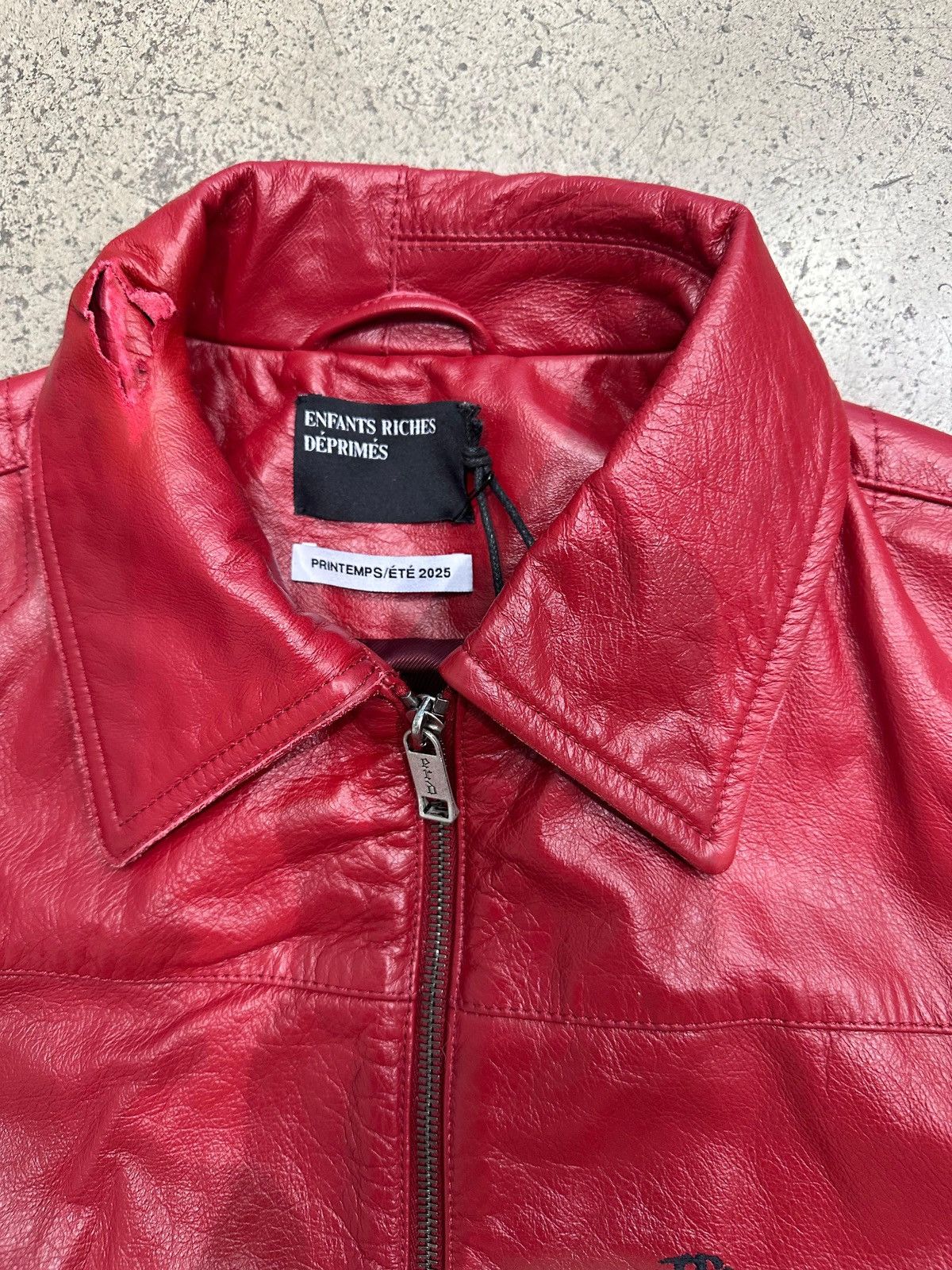 Enfants Riches Deprimes ENFANTS RICHES DEPRIMES - The Bully Jacket Red Black Size US L / EU 52-54 / 3 - 3 Thumbnail