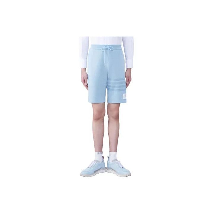 Thom Browne Thom Browne SS24 Limited Edition Blue Casual Shorts Size US 34 / EU 50 - 1 Thumbnail