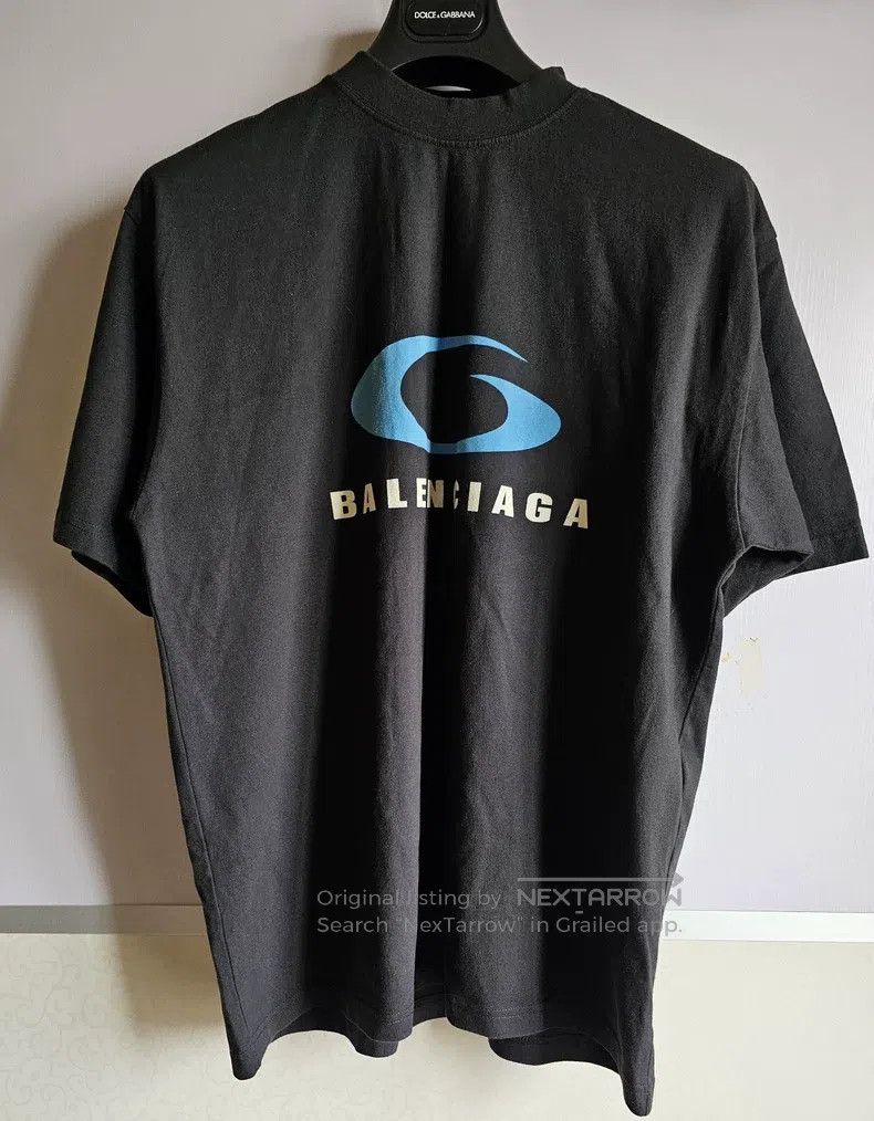 Balenciaga Balenciaga Black short-sleeve T-shirt Size US M / EU 48-50 / 2 - 1 Thumbnail