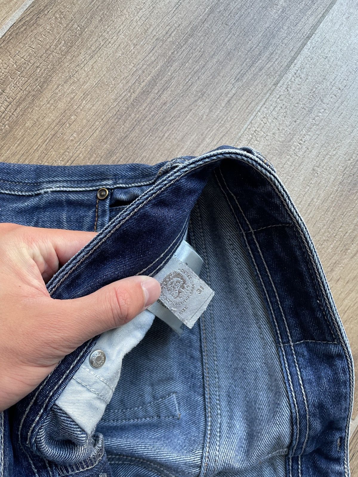 Diesel Diesel Vintage Jeans Faded Mud Washed Avant Garde Japanese Size US 32 / EU 48 - 9 Thumbnail
