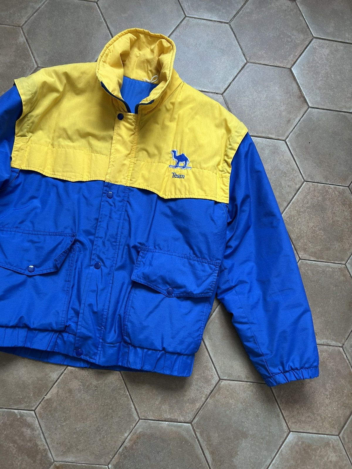 Camel Vintage 80s Camel F1 Team Lotus Honda Jacket Size US L / EU 52-54 / 3 - 2 Thumbnail