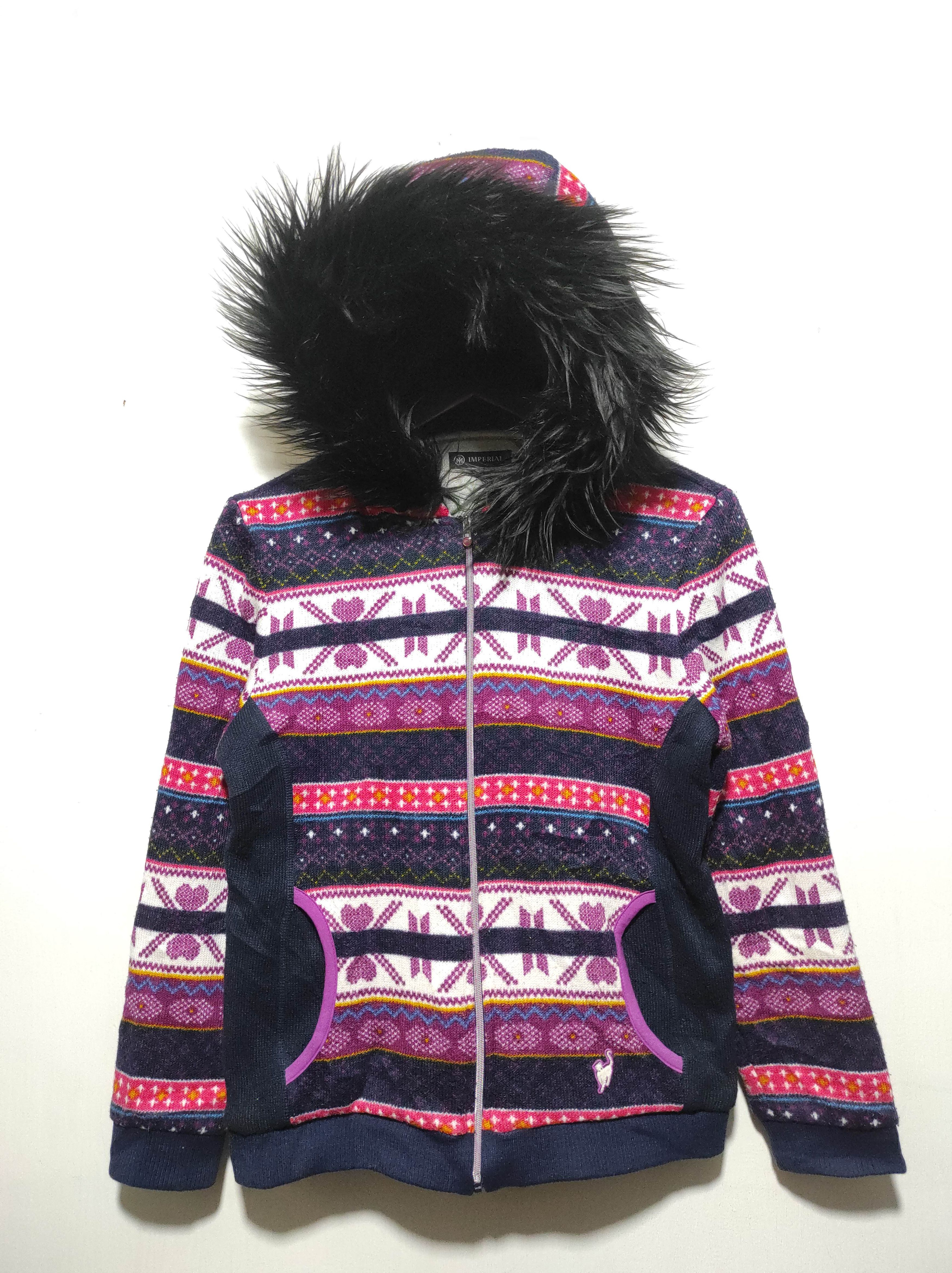 Hysteric Glamour Imperial Navajo Zipper Fur hoodie LGB style Size S / US 4 / IT 40 - 2 Thumbnail