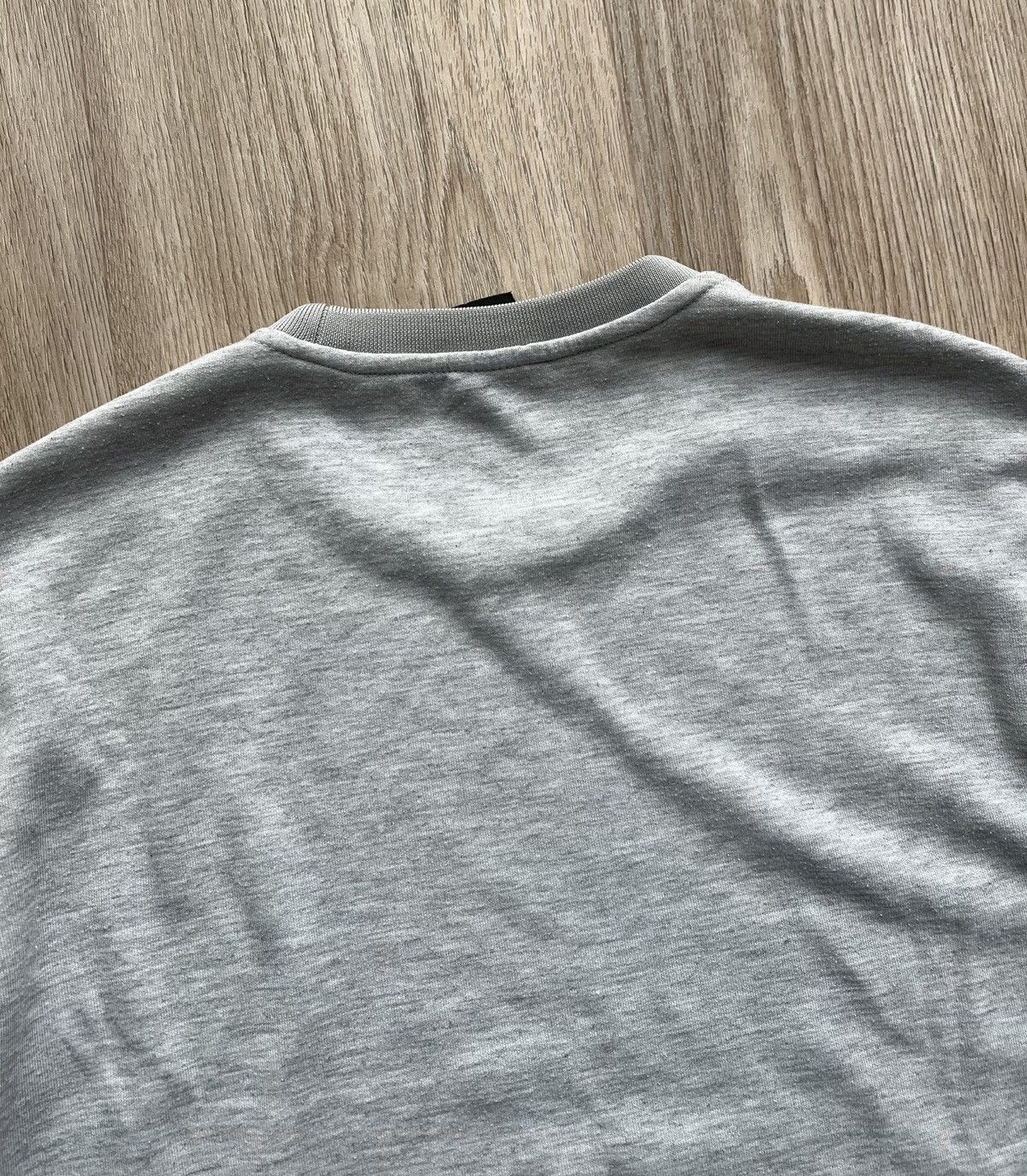 Armani × Armani Exchange Armani Exchange Big Logo Gray Sweatshirt Size US M / EU 48-50 / 2 - 10 Thumbnail