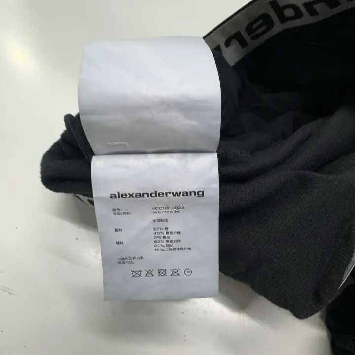 Alexander Wang Alexander Wang Black Relaxed Fit Casual Pants - Size 28" / US 6 / IT 42 - 6 Thumbnail