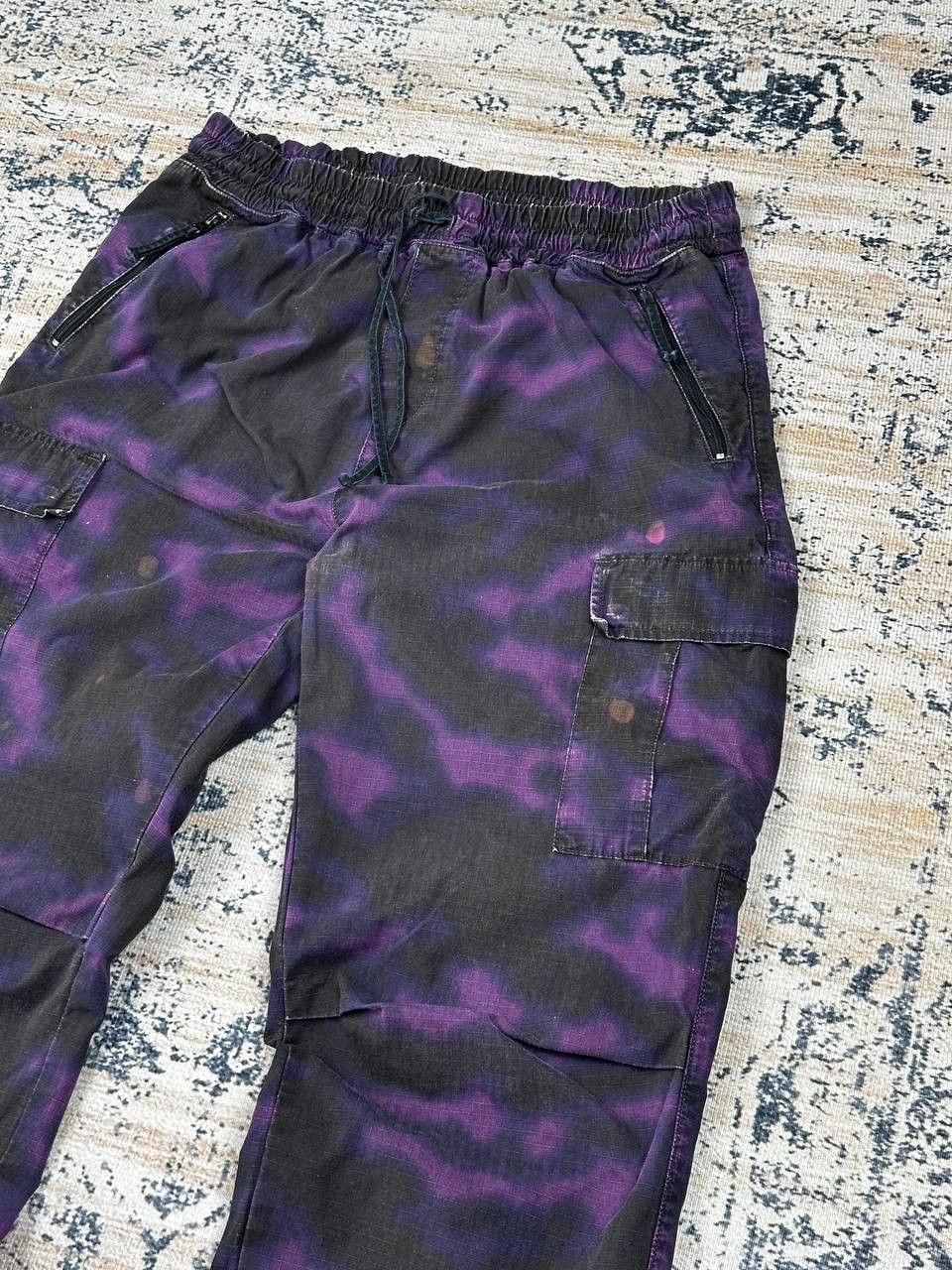 Carhartt Vintage Carhartt WIP Blur Purple Camo Cargo Pants Size US 32 / EU 48 - 3 Thumbnail