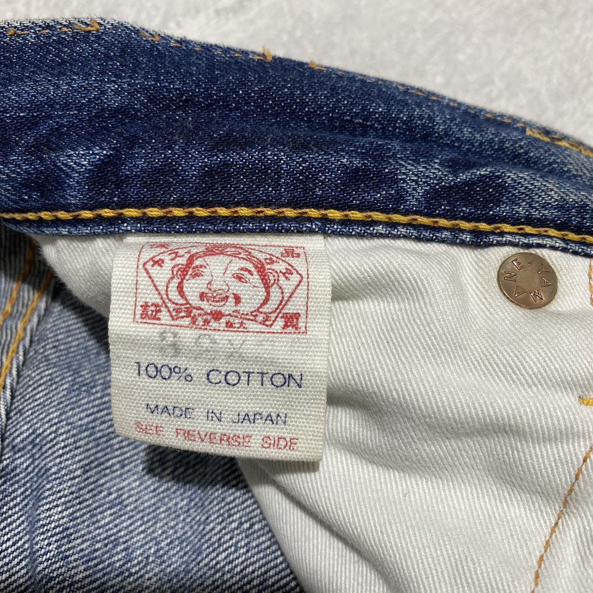 Evisu Vintage Evisu Selvedge Jeans White Seagulls Yamane Japan Size US 32 / EU 48 - 6 Thumbnail