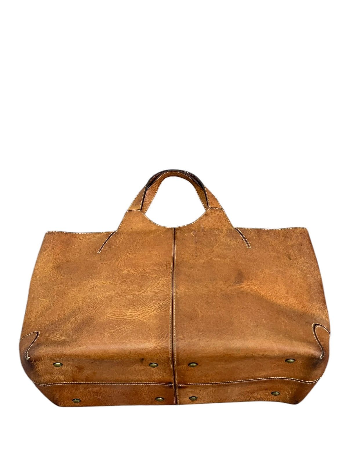 Genuine Leather Full Leather Patina Dakota Japan Tote Bag 1🟩8 Size ONE SIZE - 12 Thumbnail