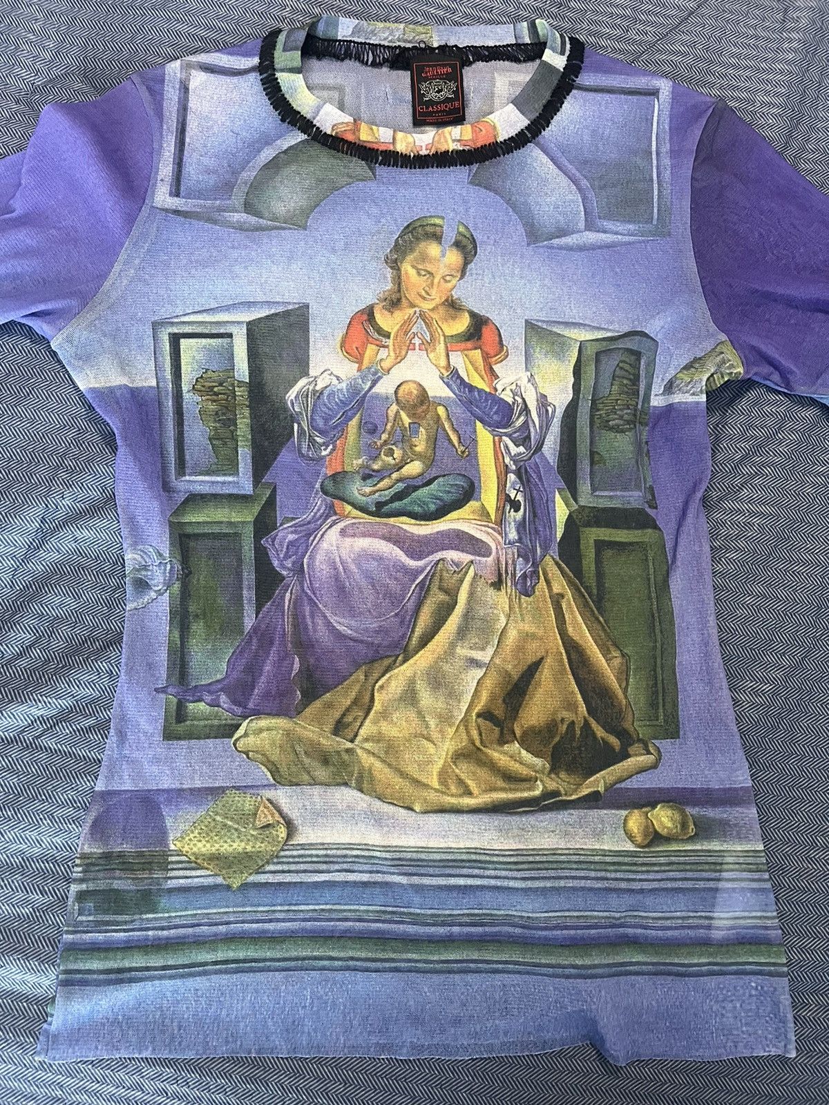 Jean Paul Gaultier jean paul gaultier madonna of port lligat salvador dali top Size M / US 6-8 / IT 42-44 - 2 Thumbnail