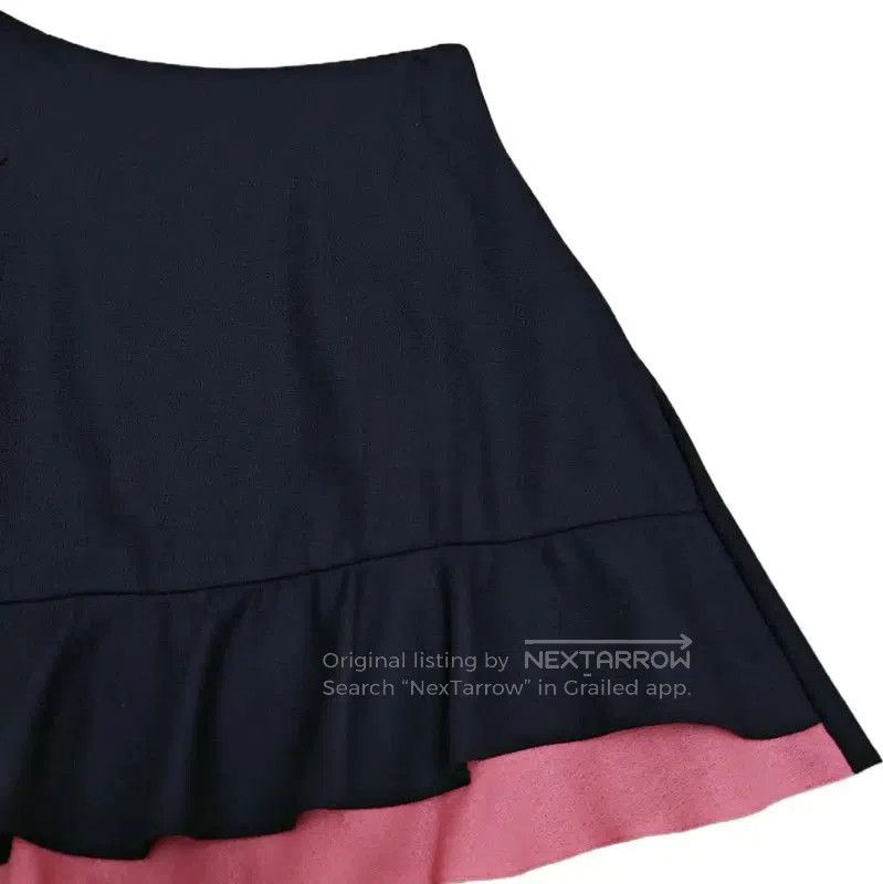 Dior Dior Black Wool Flared Skirt for Women . Size 23" - 4 Thumbnail