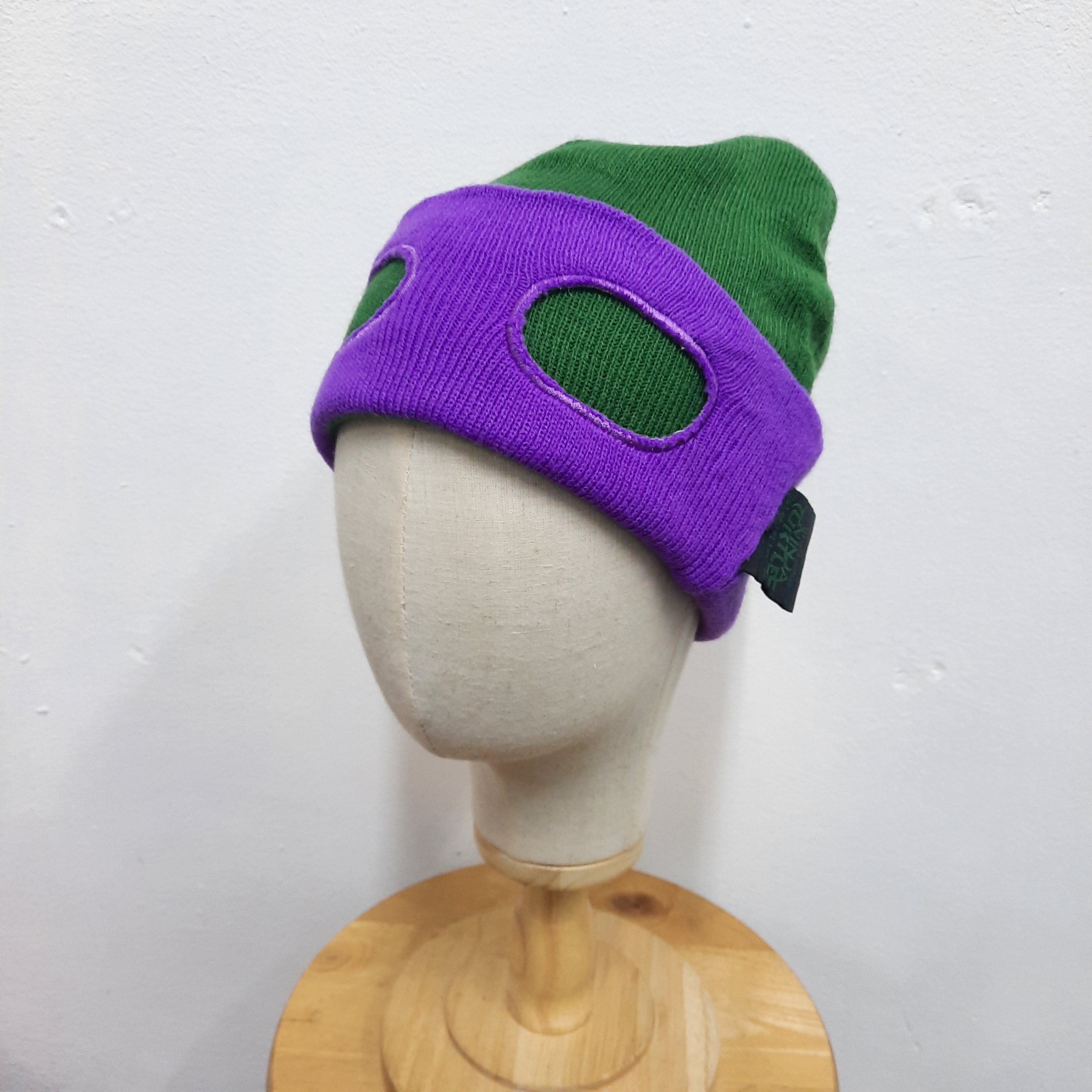 Cartoon Network 🐢 TMNT ninja turtles donattelo character cartoon beanie hat Size ONE SIZE - 2 Thumbnail