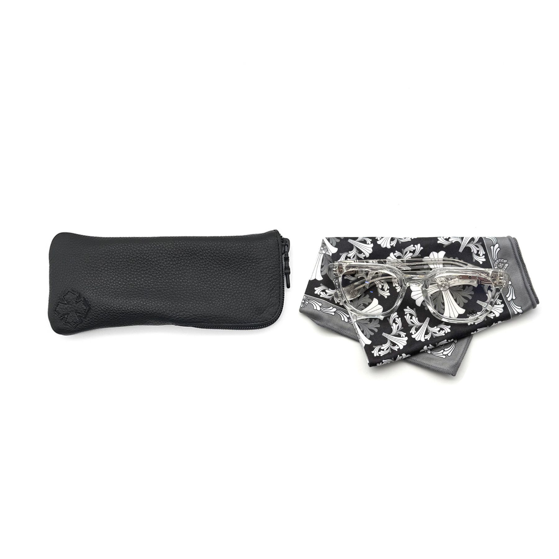 Chrome Hearts Chrome Hearts WELL HELL YEAH CRYS Glasses Frame Size ONE SIZE - 5 Thumbnail