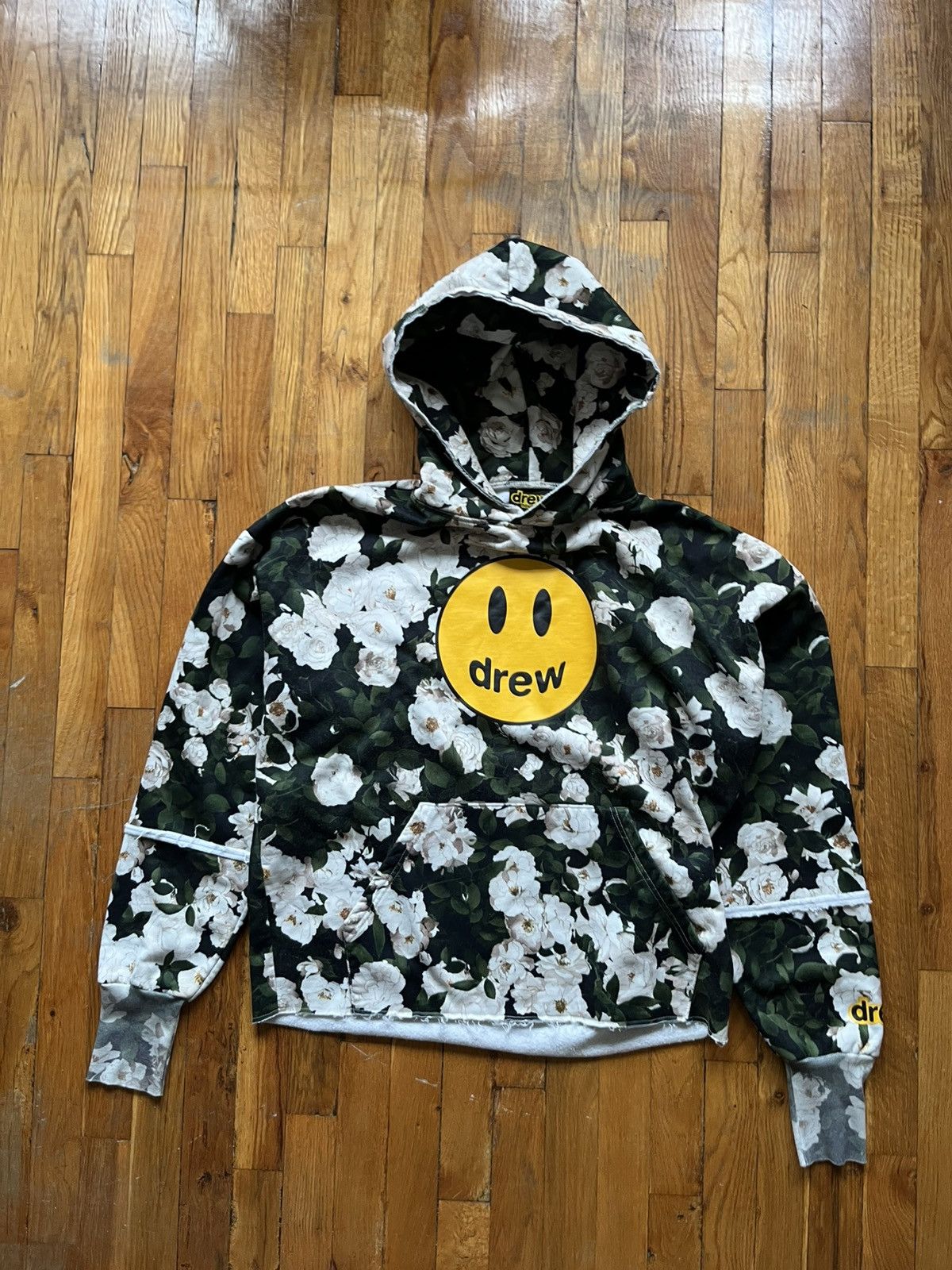 トップス drew house DECONSTRUCTED MASCOT HOODIE Drew House Deconstructed Mascot Hoodie Golden Yellow L | eBay