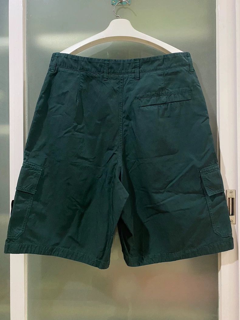 Stone Island Stone Island Plain Zip Canvas Shorts New -2506 Size US 31 - 2 Thumbnail