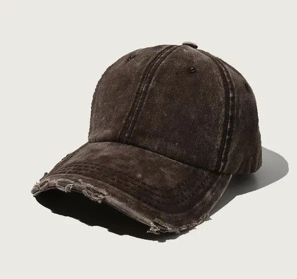 Japanese Brand Etsuko x Yuri Utility grunge tie dye distressed ripped cap Size ONE SIZE - 6 Thumbnail